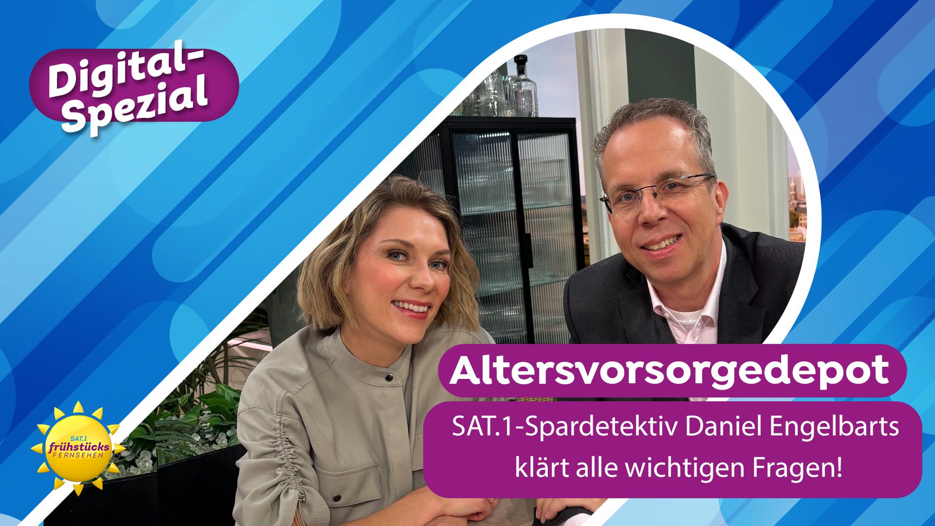 Alles zum Thema Altersvorsorgedepot mit Daniel Engelbarts