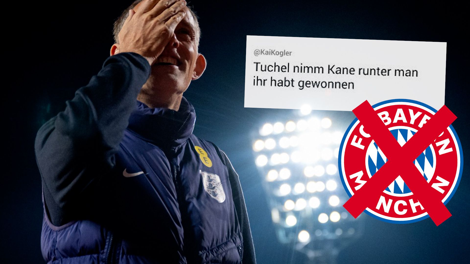FC Bayern: Fans sauer auf Thomas Tuchel wegen Harry Kane