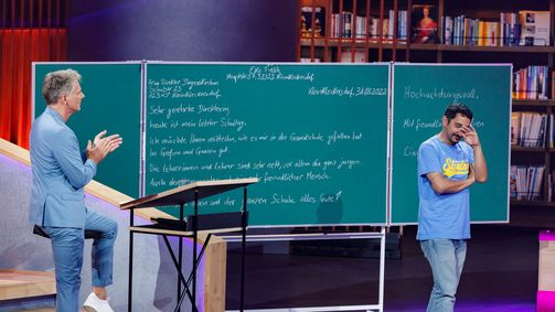 Zurück in die Schule Zurück in die Schule Folge 3: Sonya Kraus und Eko Fresh im Prüfungsstress