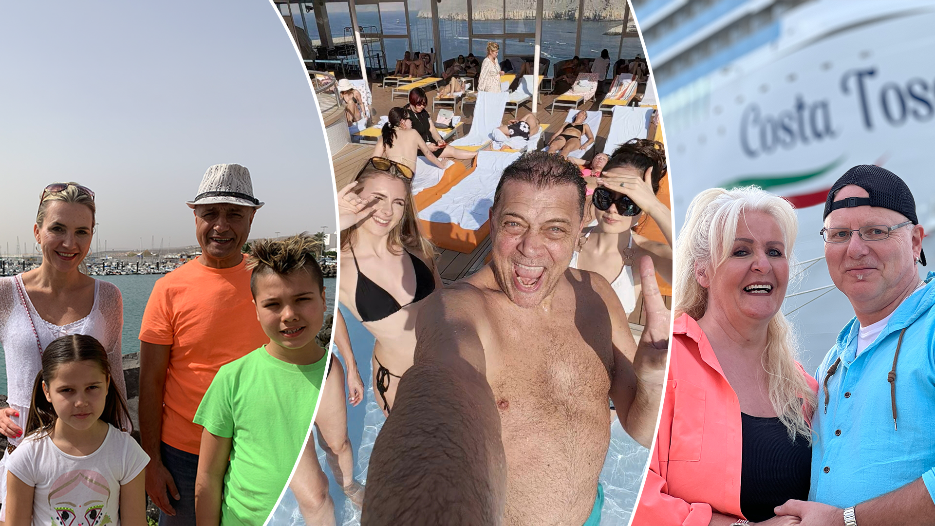 Der SAT.1 Kreuzfahrt Check! Aida, Mein Schiff & Costa