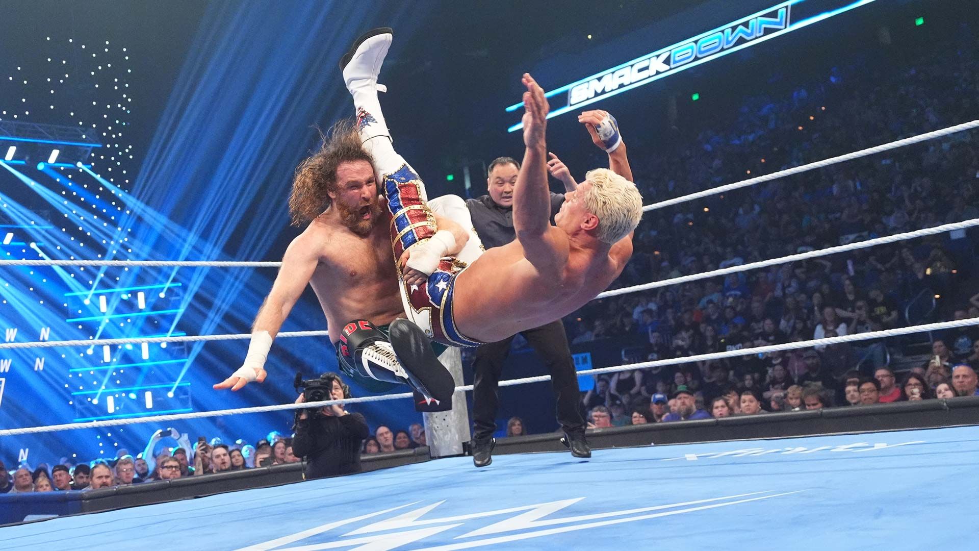 Sami Zayn legt sich mit dem unangefochtenen Champion Cody Rhodes an