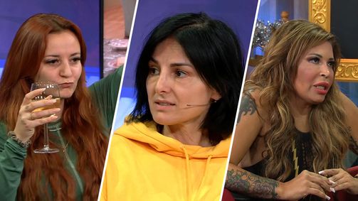 Promi Big Brother - Die Late Night Show Staffel 2024 Folge 13: Exits: Sarah Wagner und Mimi Fiedler ahnen Böses