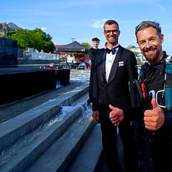 Joko & Klaas drehen einen spektakulären Werbespot für JOYN