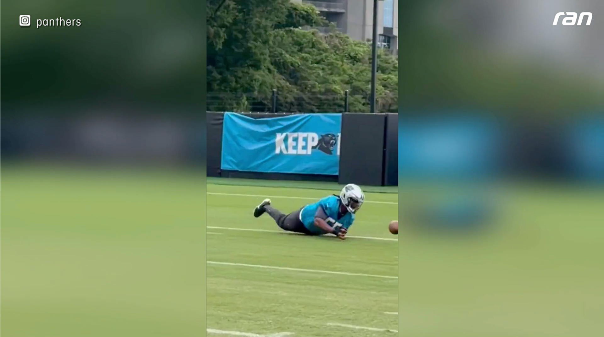 NFL: Slapstick pur! Panthers lassen O-Liner Punts fangen