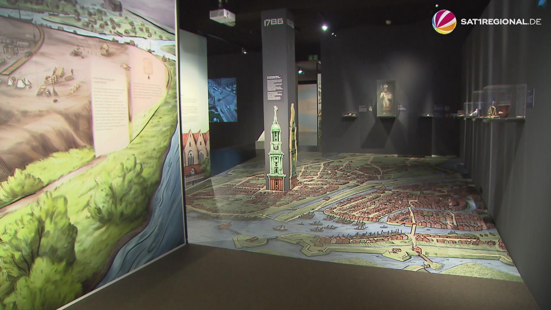 Zeitreise durch die Geschichte Hamburgs im Archäologischen Museum