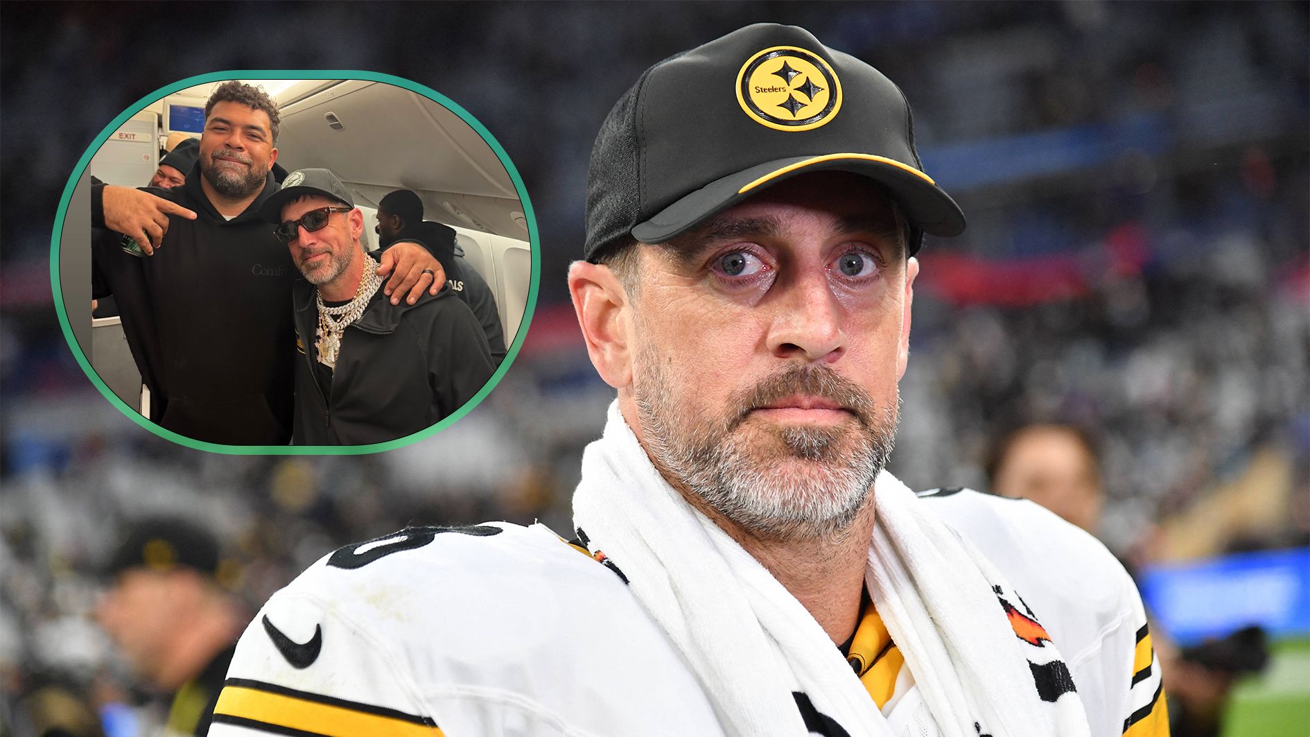 NFL: Erst Peaky Blinder, dann Goldketten - Rodgers zeigt ganz neuen Stil