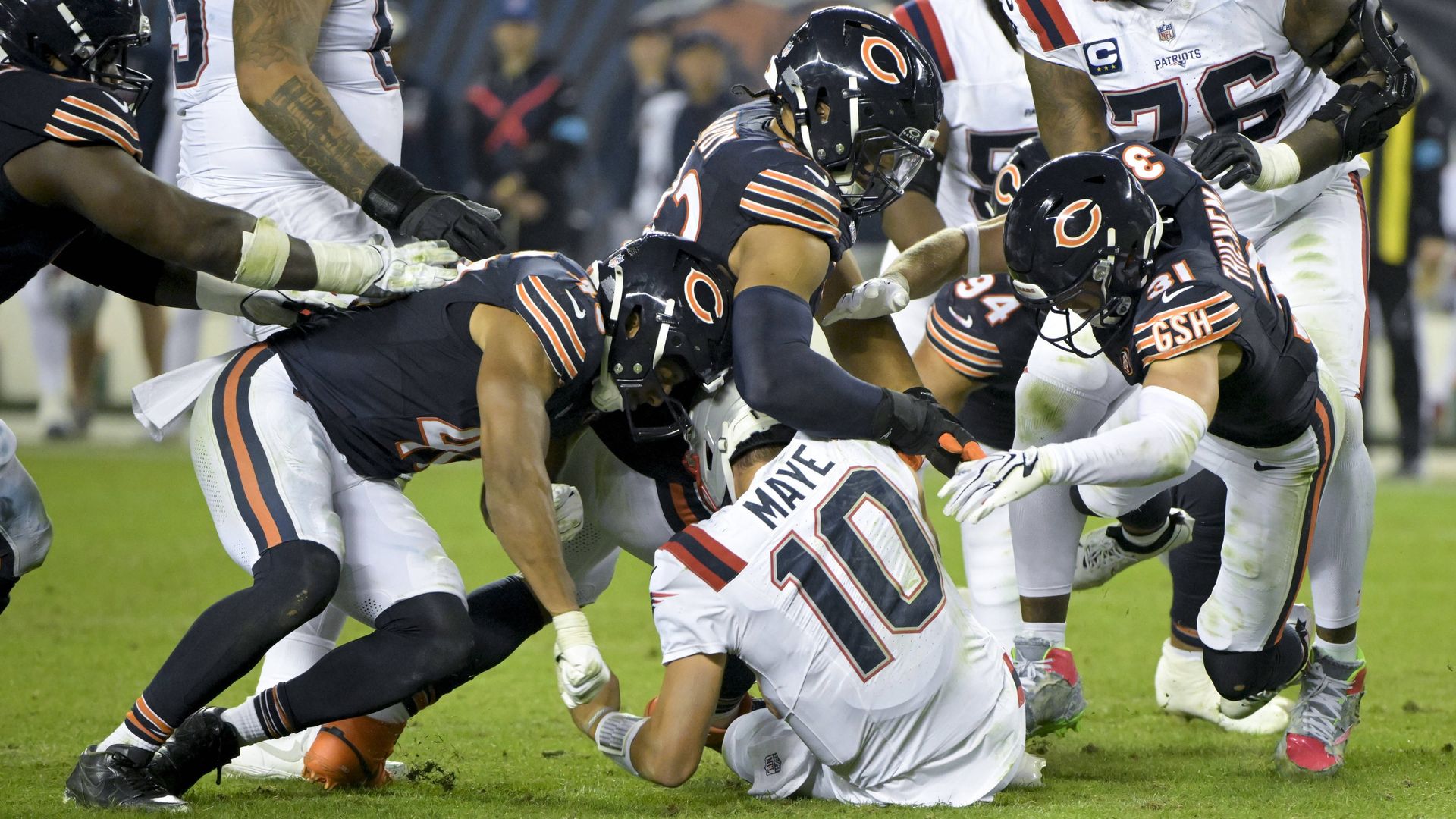 NFL-Highlights: Patriots at Bears