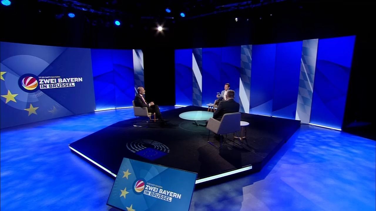 Zwei Bayern in Brüssel: Der neue EU-Talk von SAT.1 Bayern