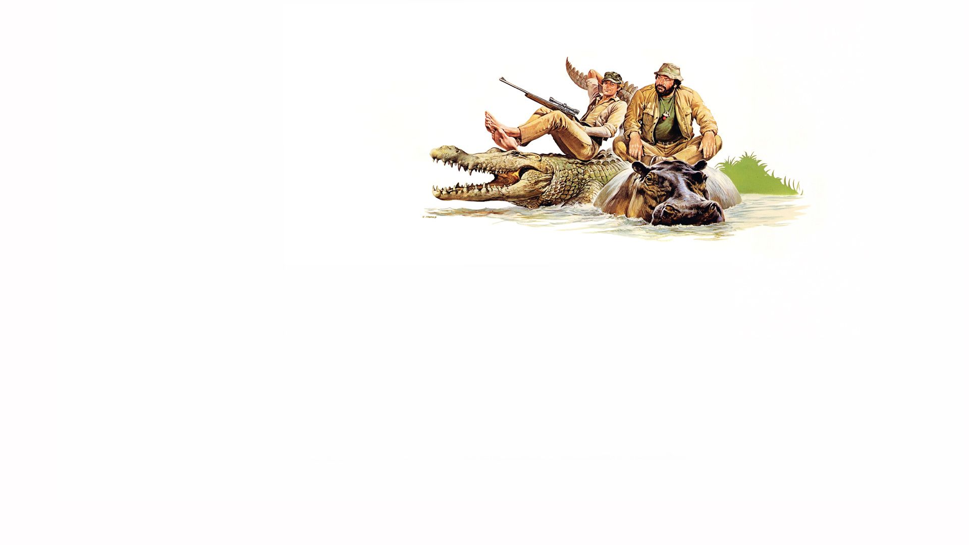 Das Krokodil und sein Nilpferd