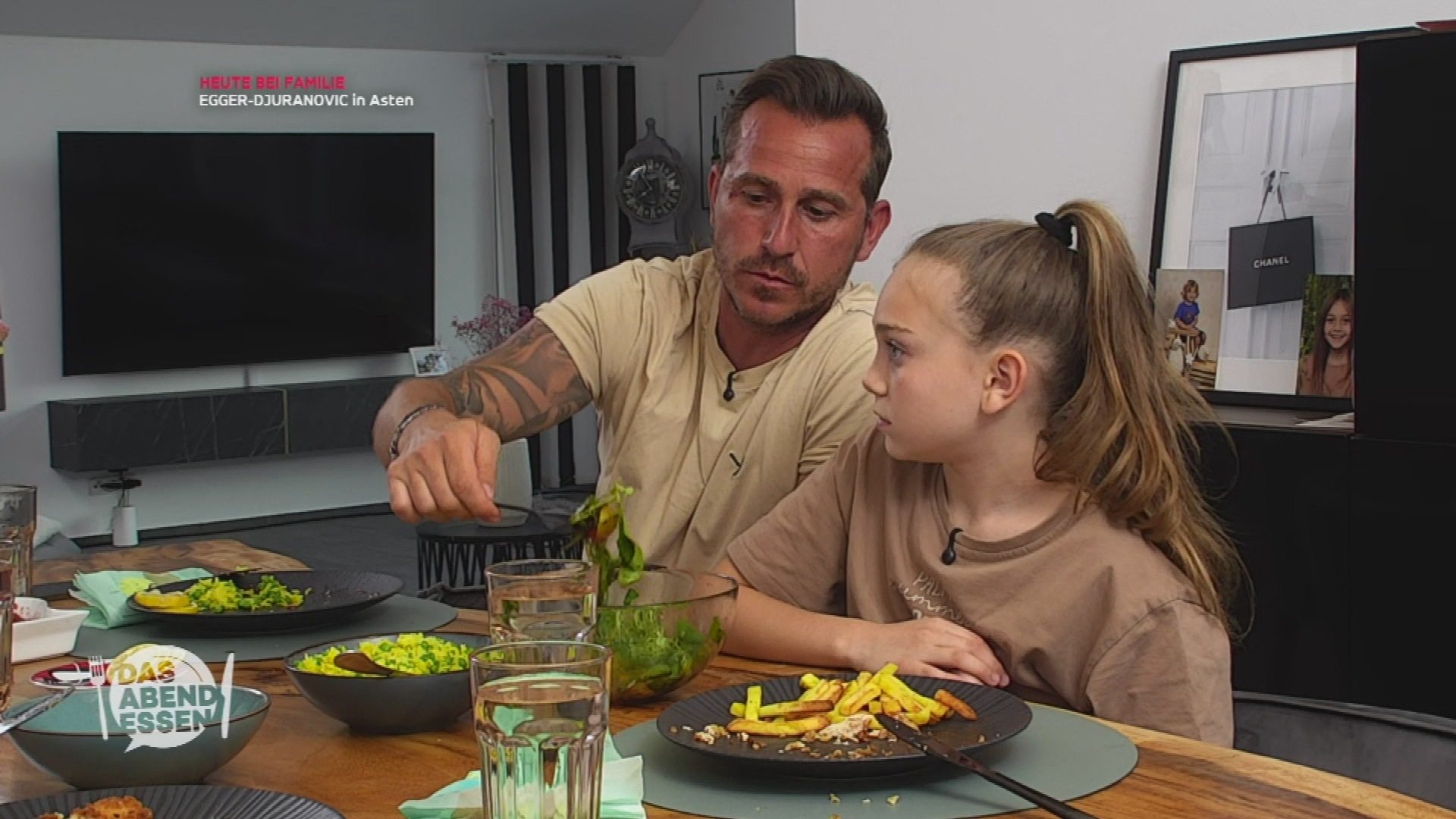 Mittwoch bei den Egger-Djuranovics