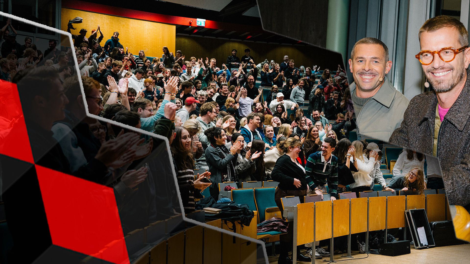 Joko und Klaas veranstalten ihr Quiz an der Uni Paderborn