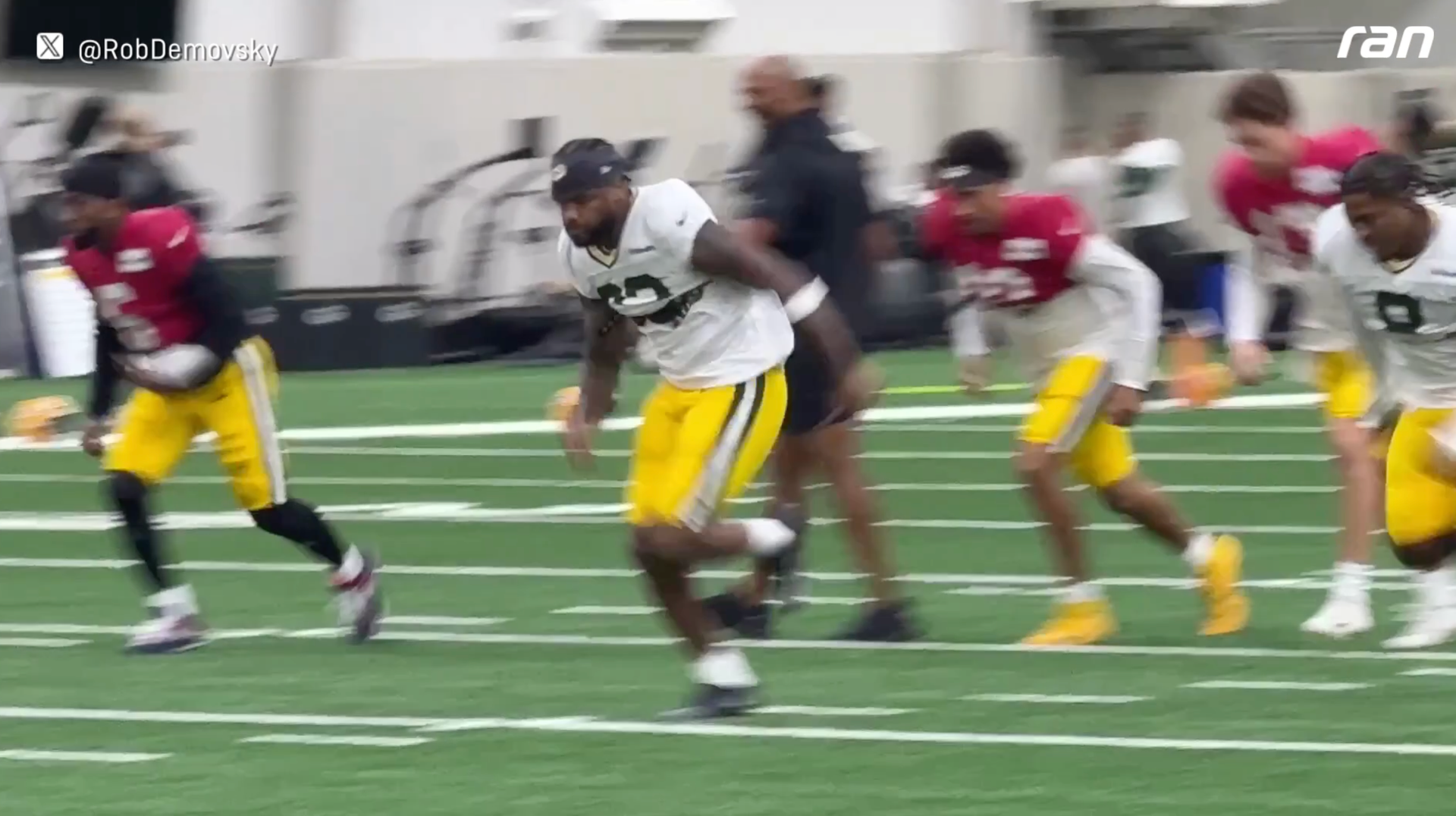 NFL: Skandal-RB zurück im Packers-Training