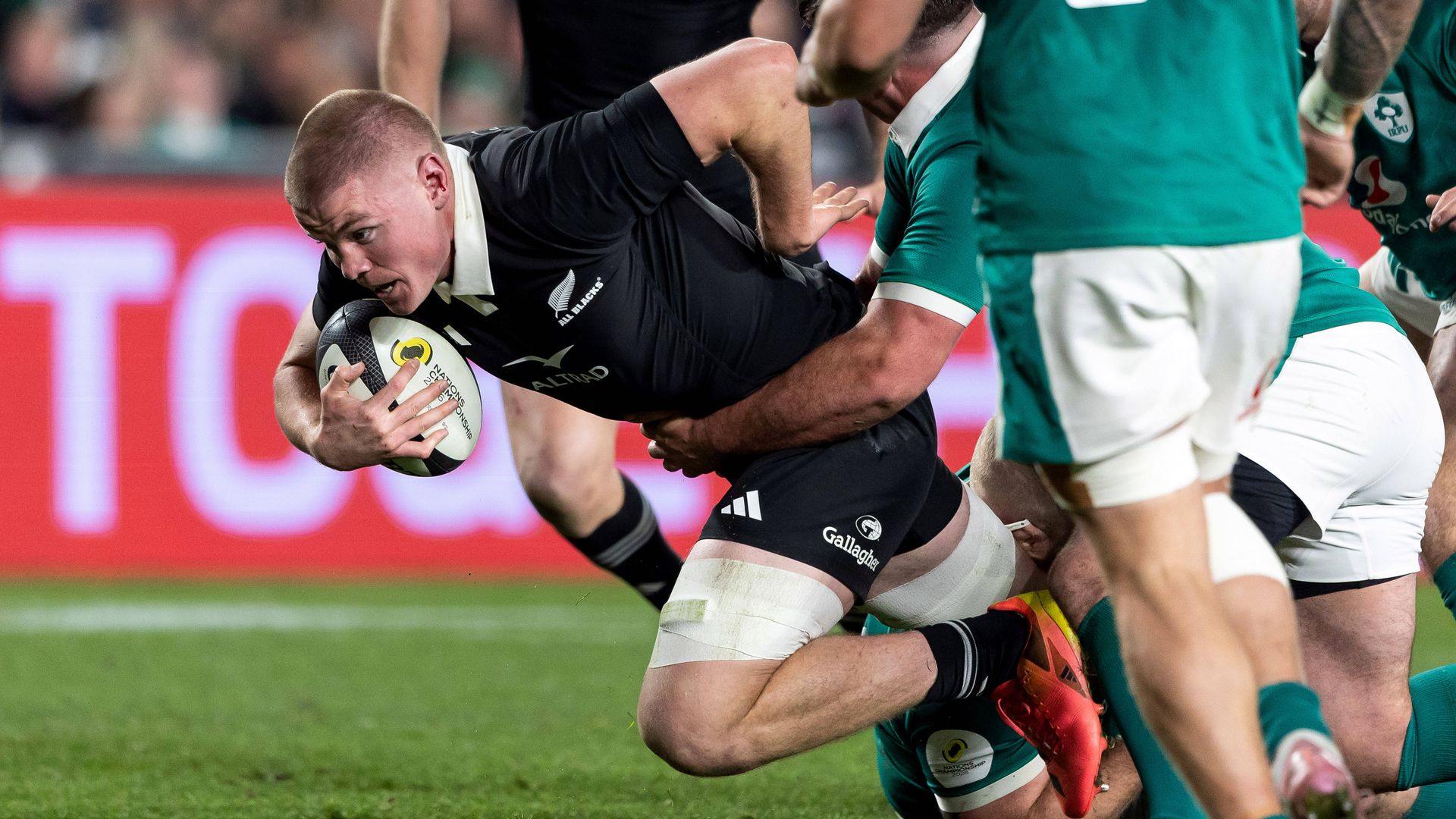 Rugby - Highlights: Anton Segner erneut für die All Blacks gegen Irland