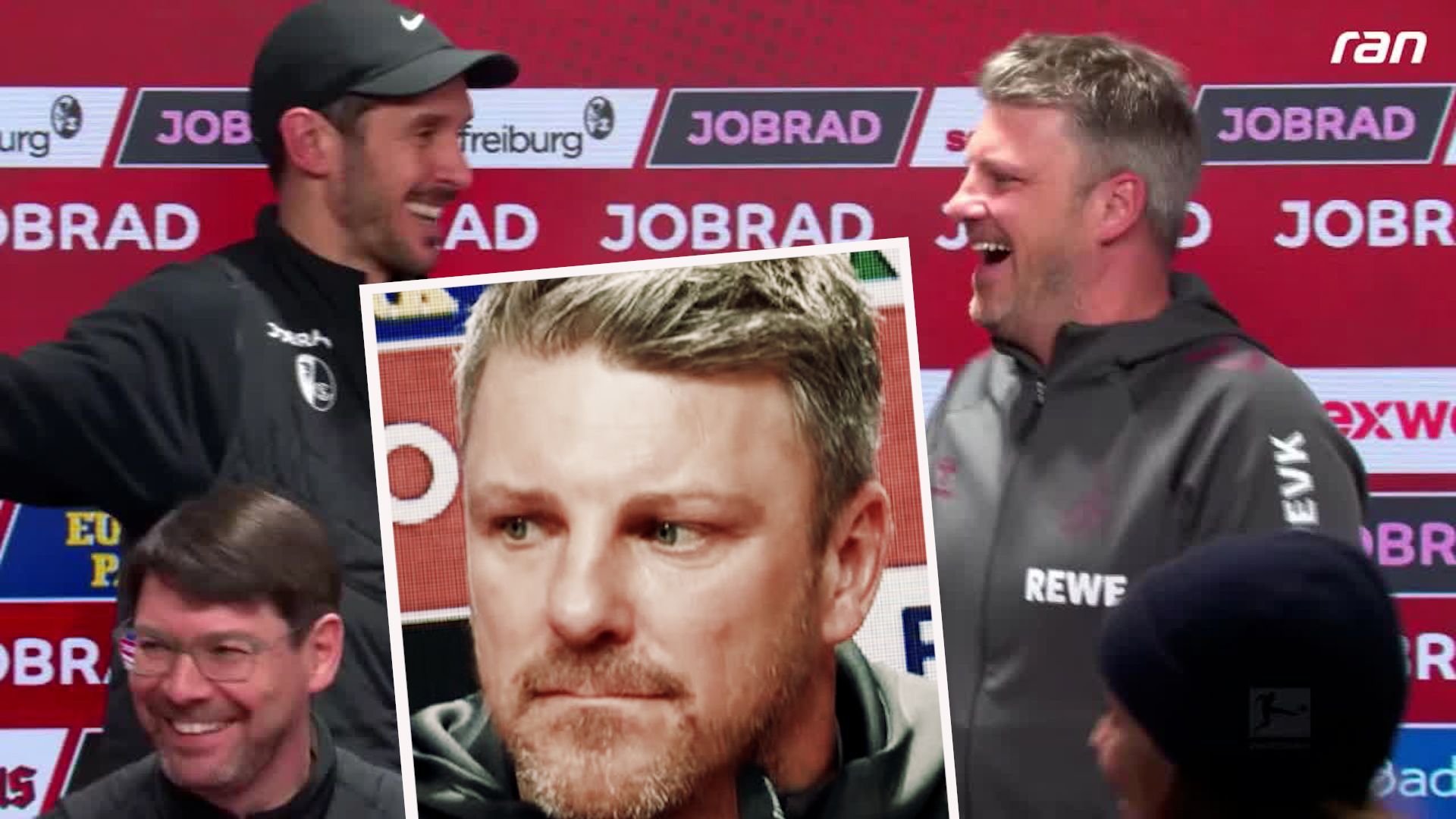 1. FC Köln: Lukas Kwasniok wegen Journalisten-Hose völlig baff