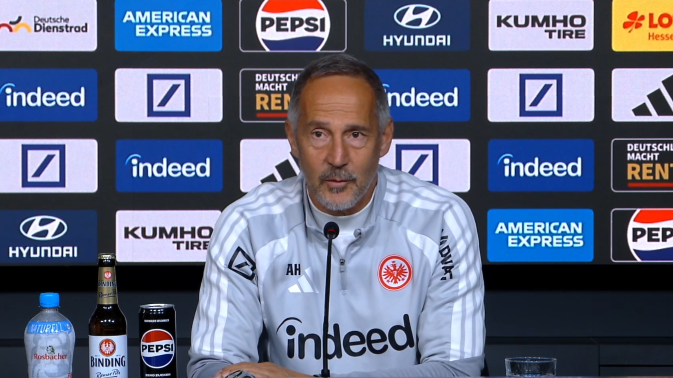 Frankfurt-Trainer Adi Hütter über das Aus von Krösche: „War sehr emotional“