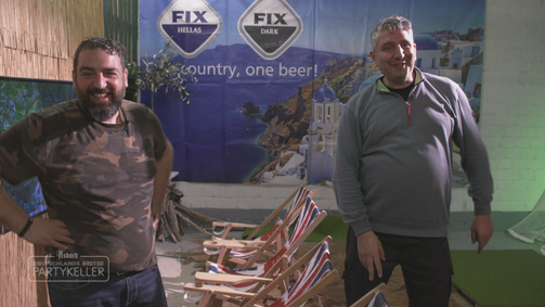 Asbach Deutschlands beste Hammer-Party ASBACH DEUTSCHLANDS BESTER PARTYKELLER - 01. STAFFEL Folge 4: Highway to Hell vs. Griechischer Wein