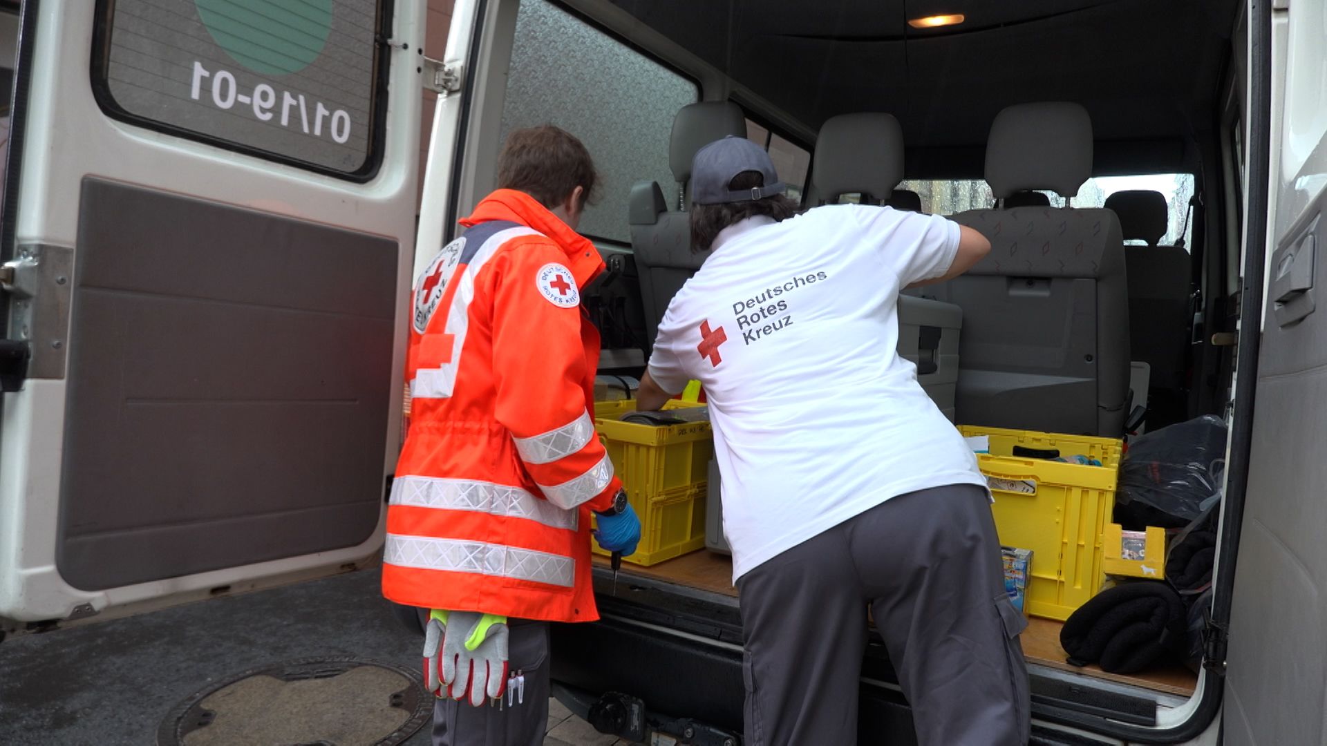 Hitzebus im Einsatz