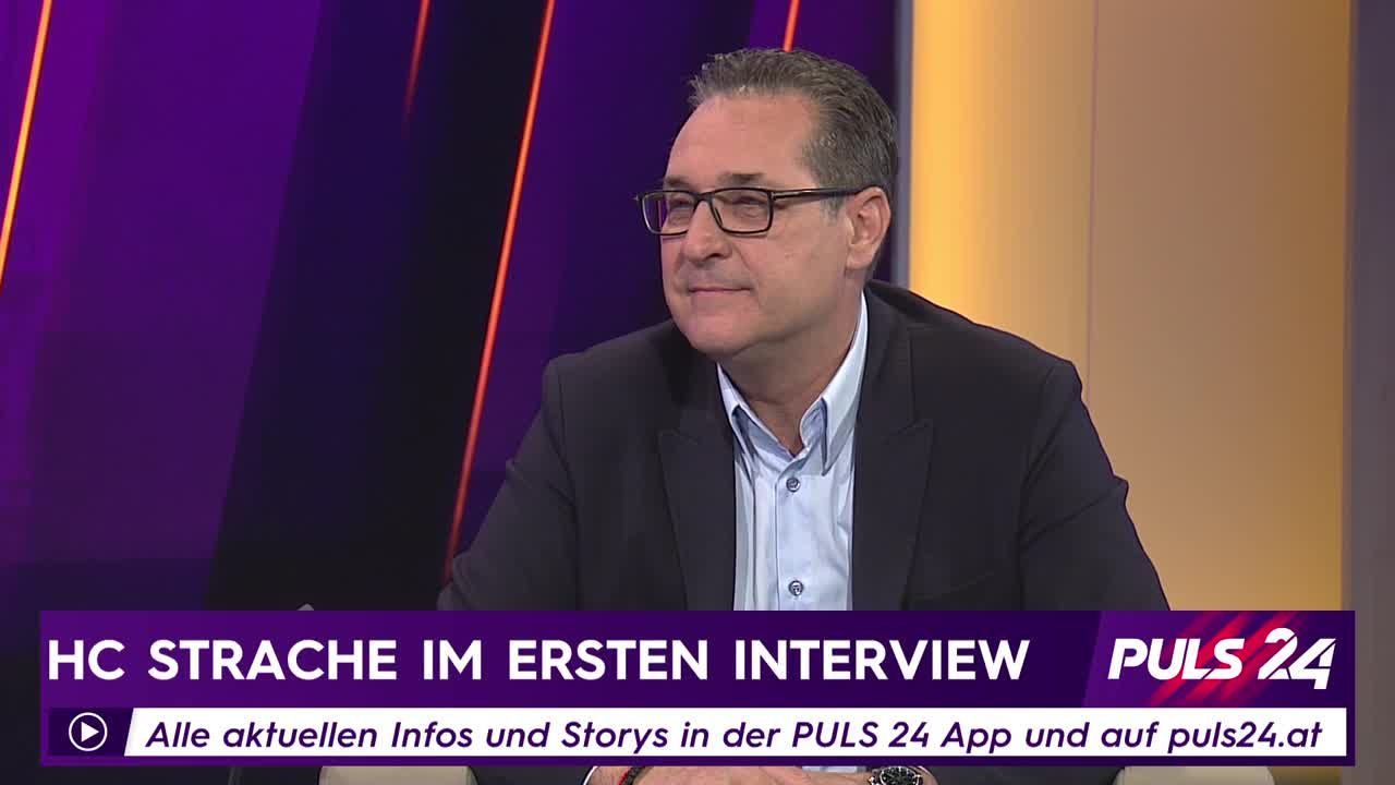 Heinz-Christian Strache im Milborn-Interview