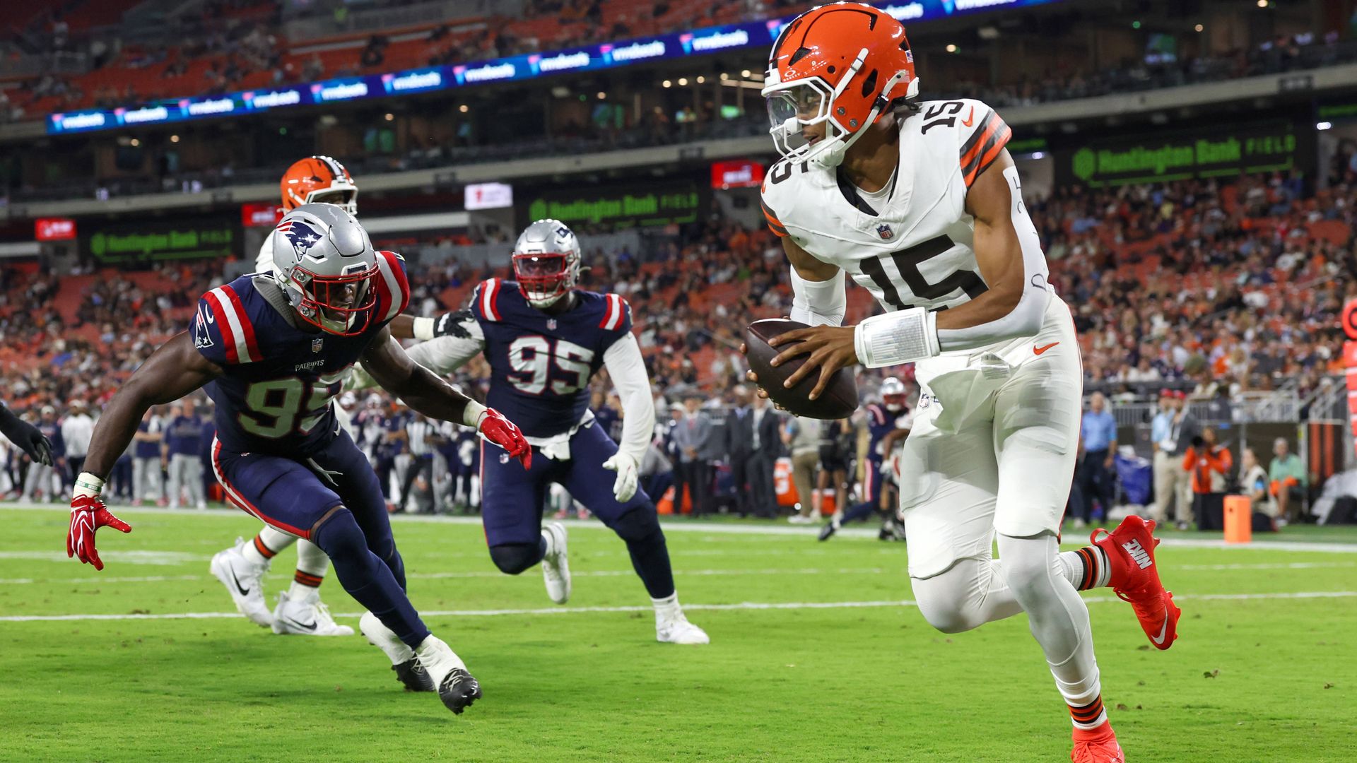 NFL-Highlights: New England Patriots at Cleveland Browns