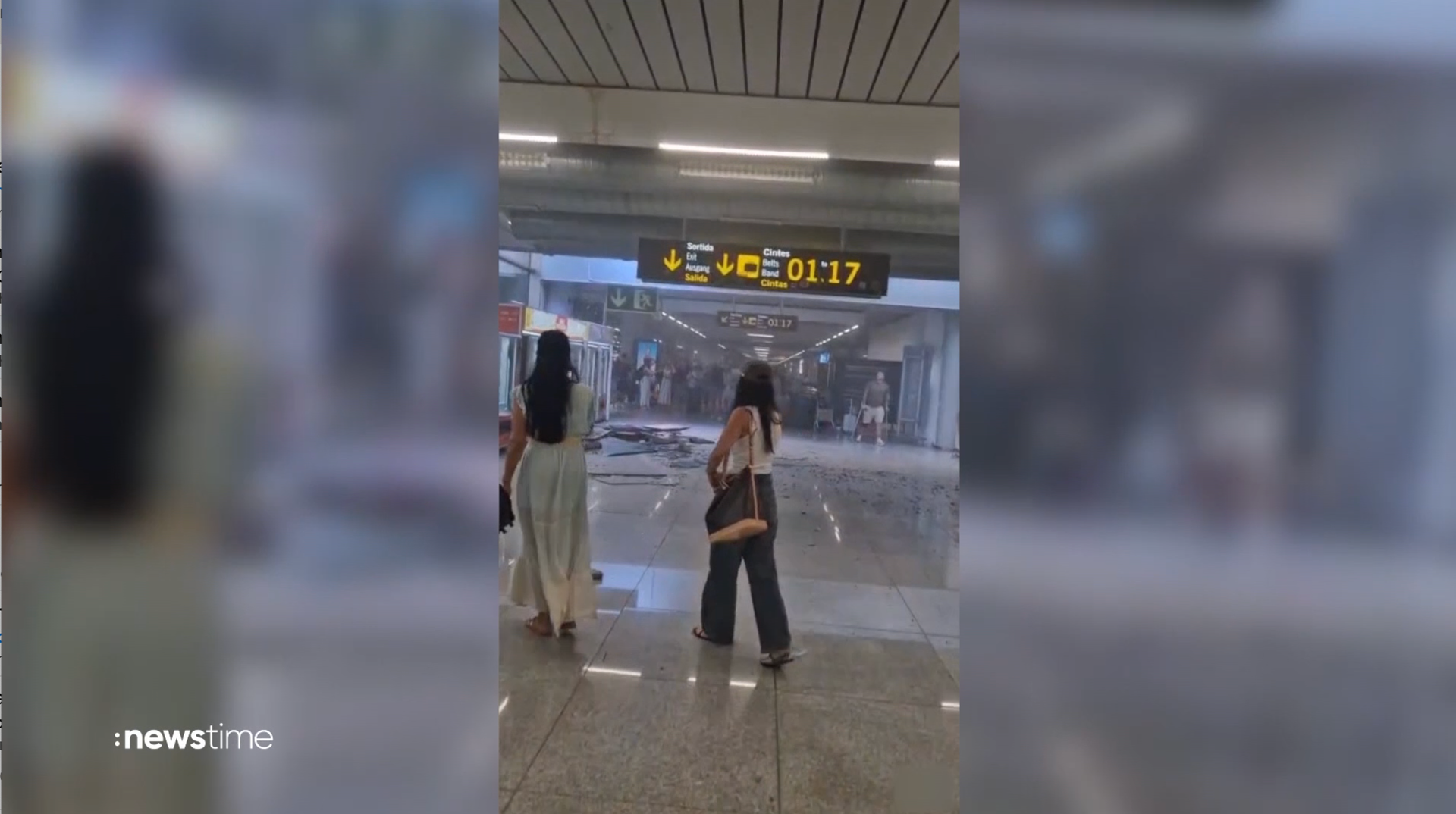 Mallorca: Flughafen-Decke eingestürzt