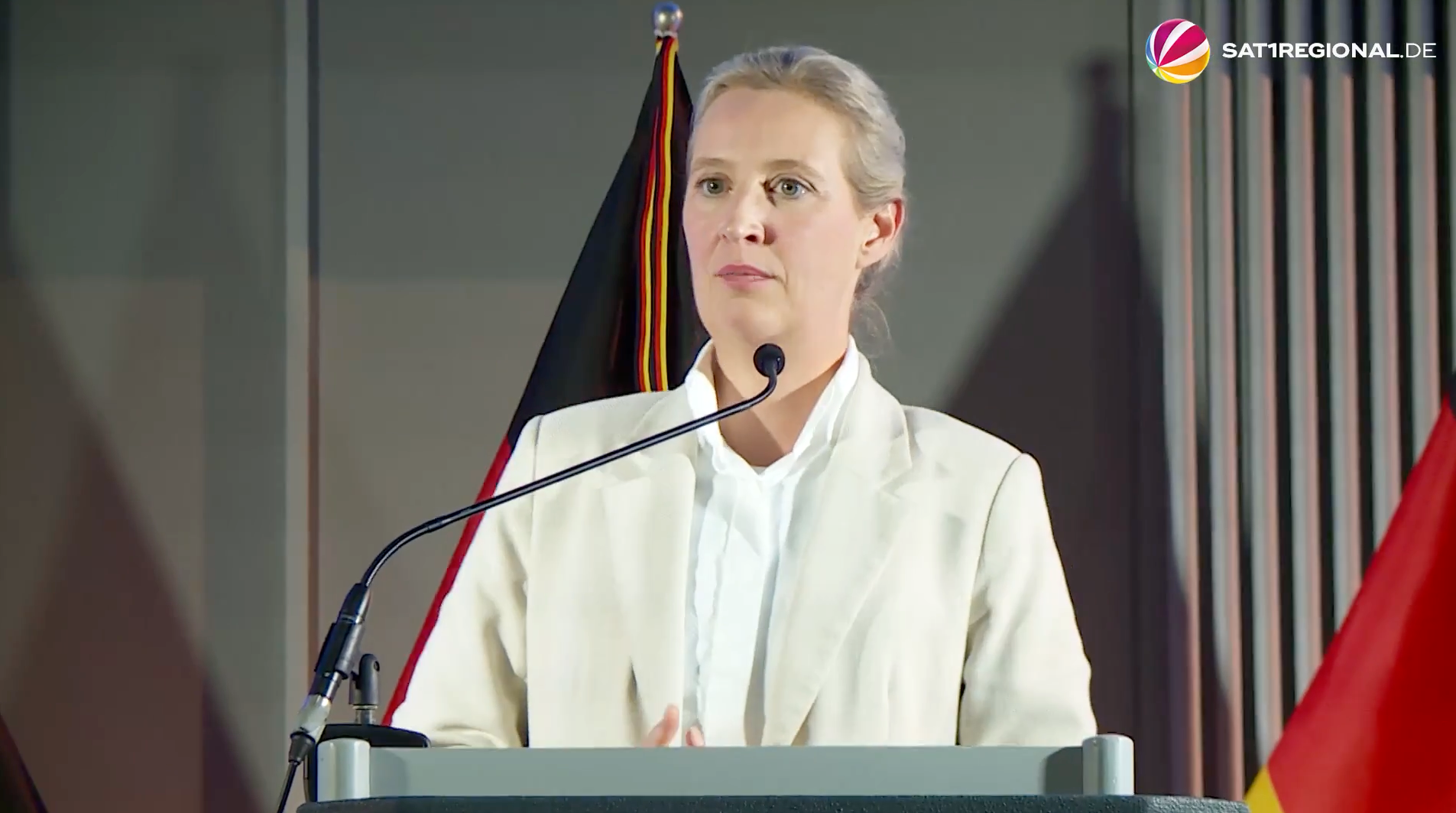 Alice Weidel in Bleckede: AfD-Chefin setzt auf Triggerthemen