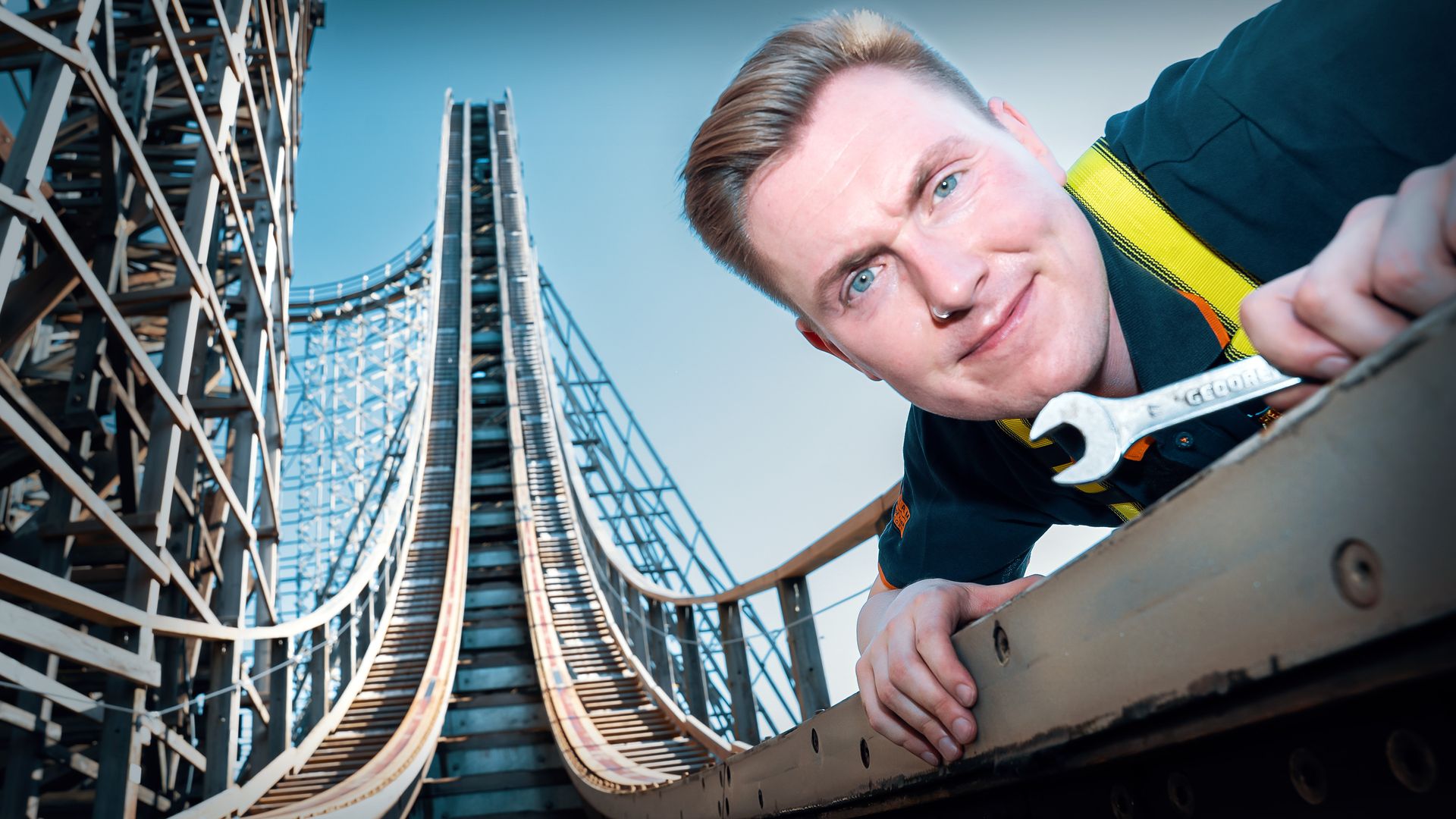 Ich habe einen Tag in einem Freizeitpark gearbeitet!