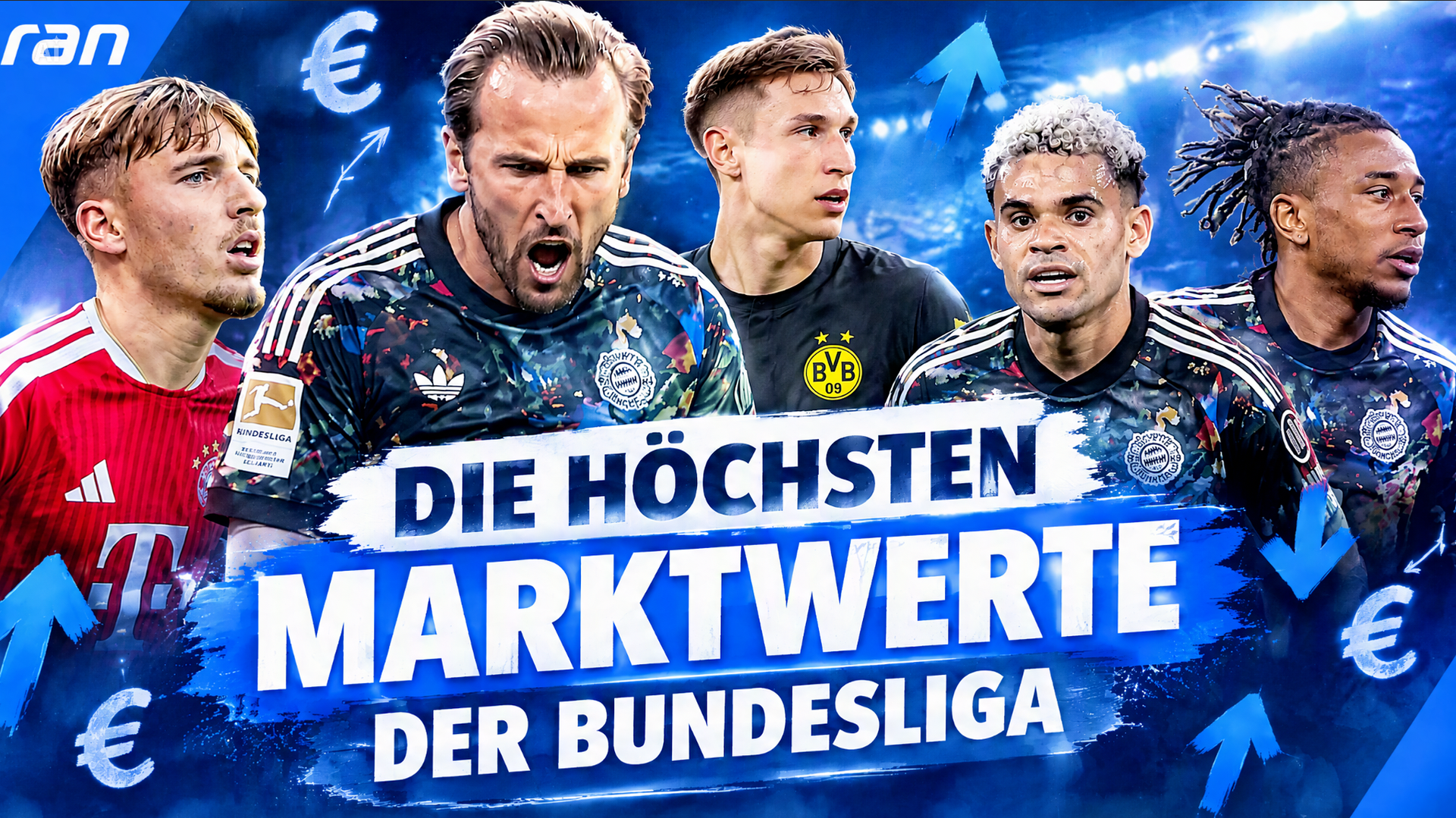 FC Bayern und BVB dominieren! Die Top-Marktwerte der Bundesliga