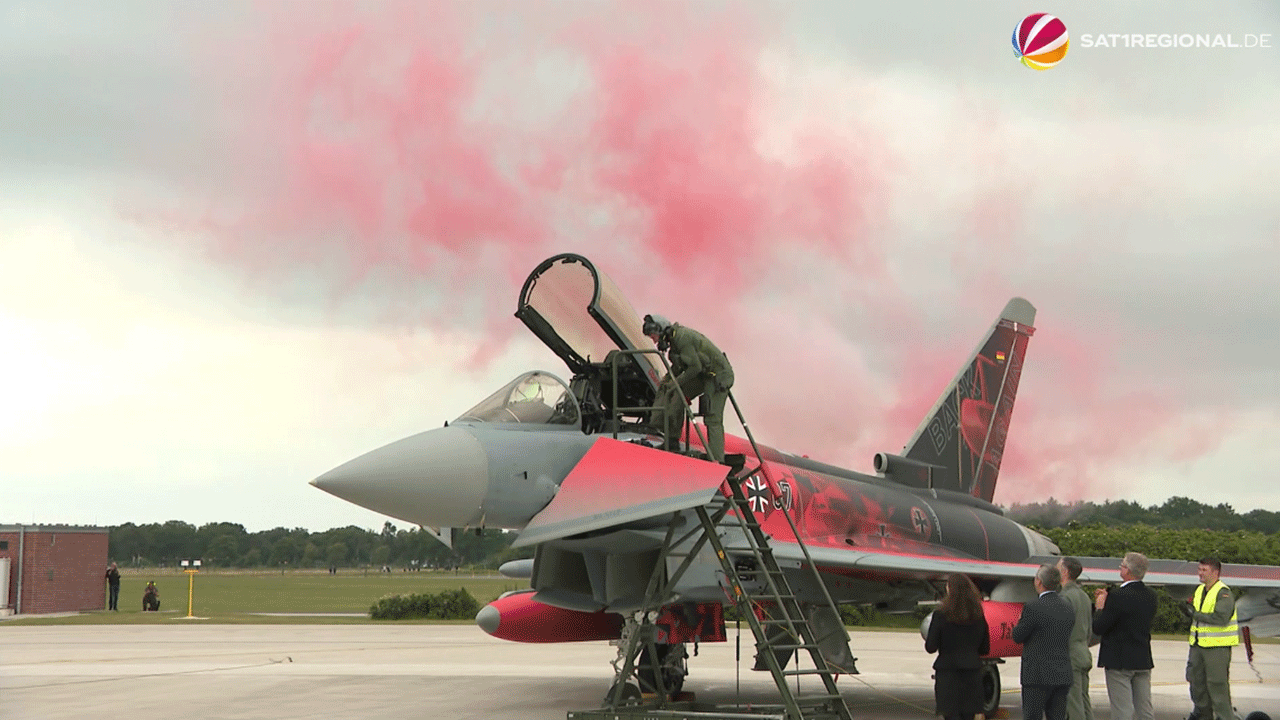 Eurofighter nach drei Jahren zurück auf dem Fliegerhorst Wittmund