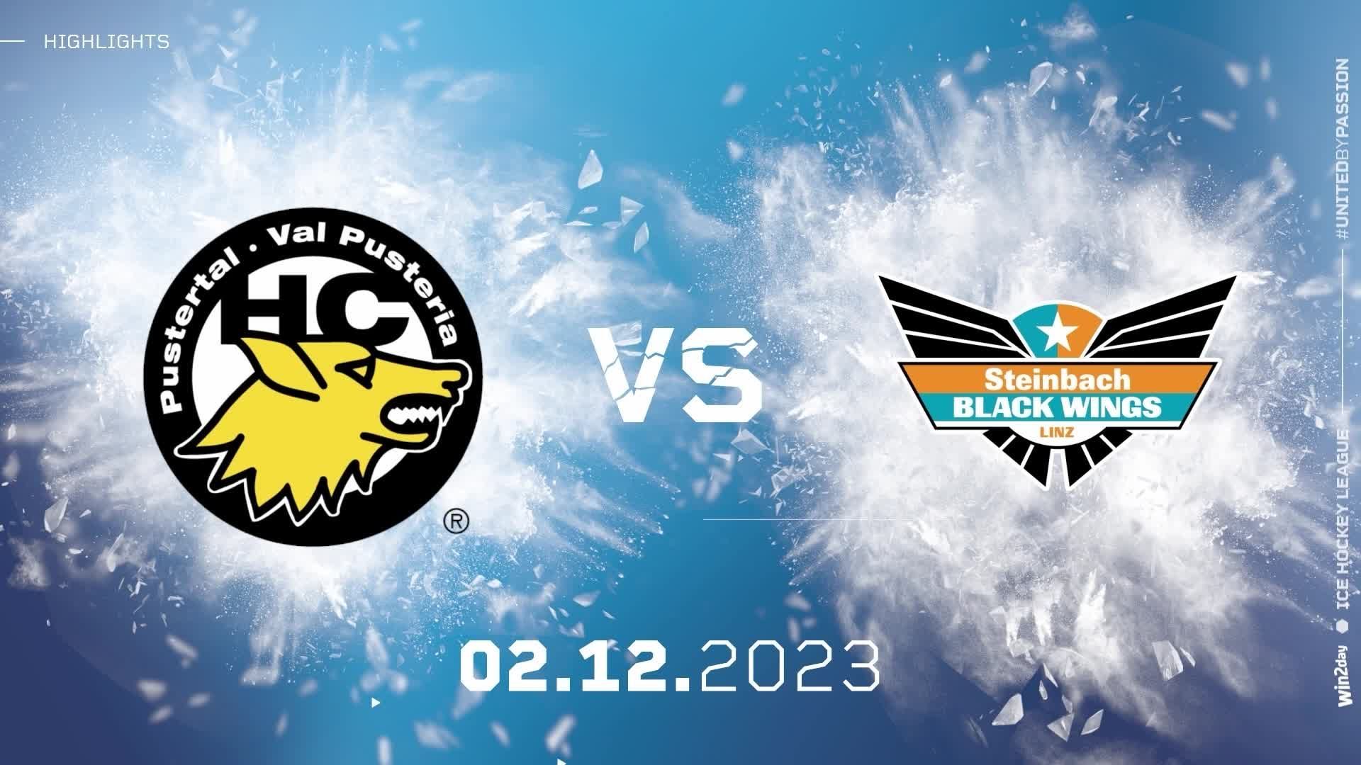 Highlights ICE Hockey League: Pustertal vs. Linz