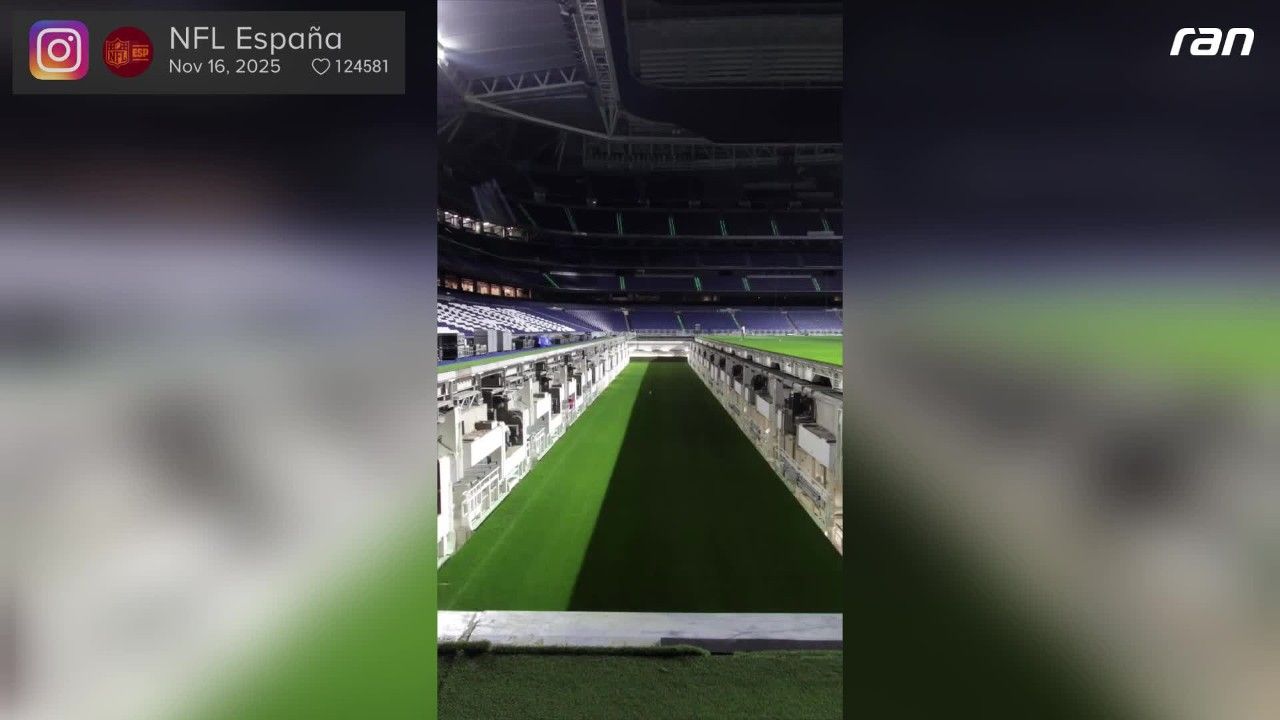 NFL: Extreme Verwandlung! Bernabeu wird zum "SciFi-Stadion"