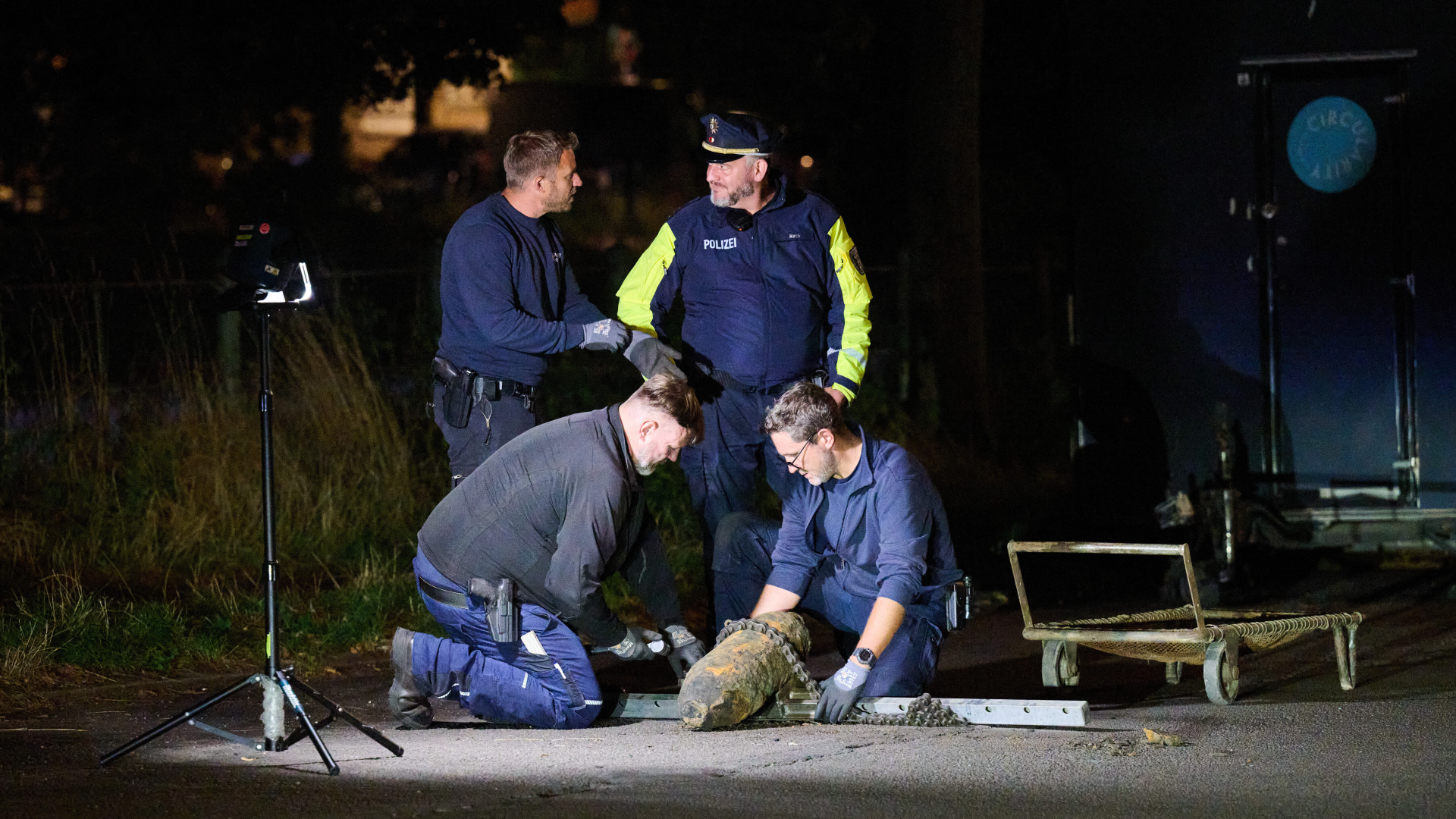 Fliegerbombe in Neukölln entschärft