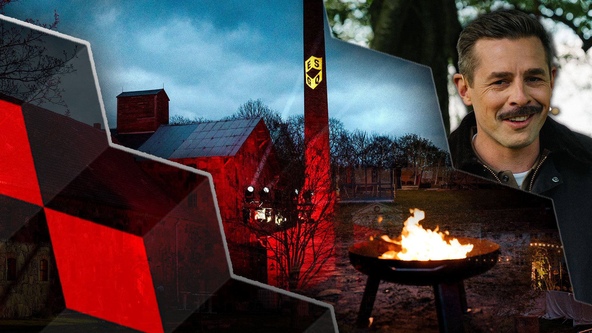 Lagerfeuer, atmosphärische Musik und ein sehr gutes Quiz im Schloss Bröllin