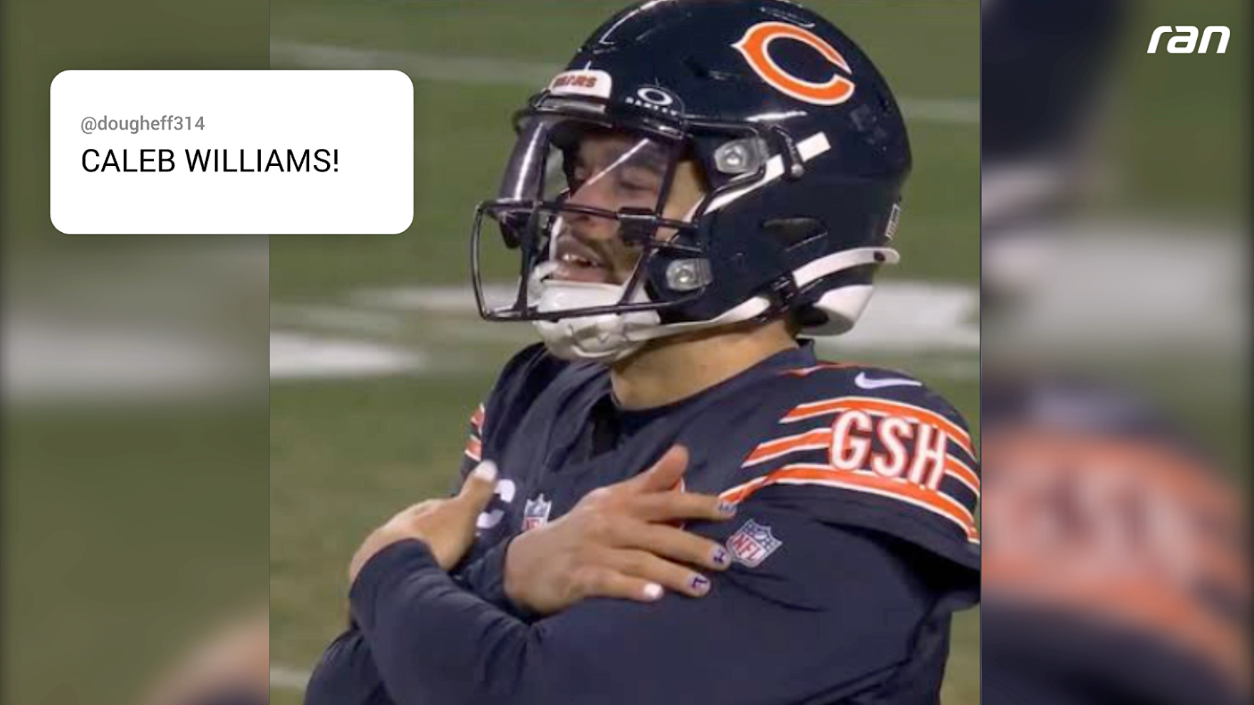 NFL-Fans feiern "HOUDINI" Caleb Williams