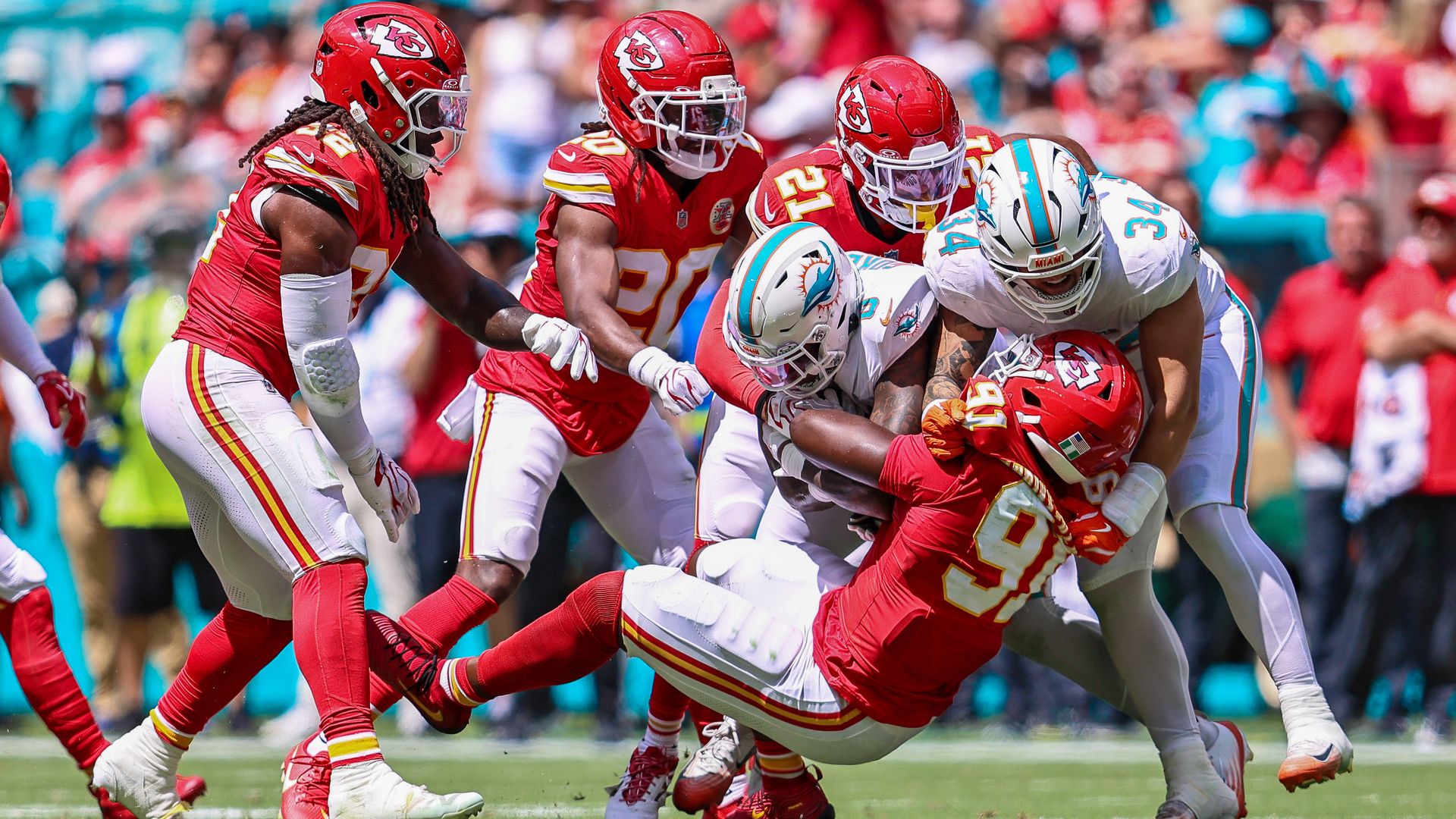 NFL-Highlights: Chiefs at Dolphins