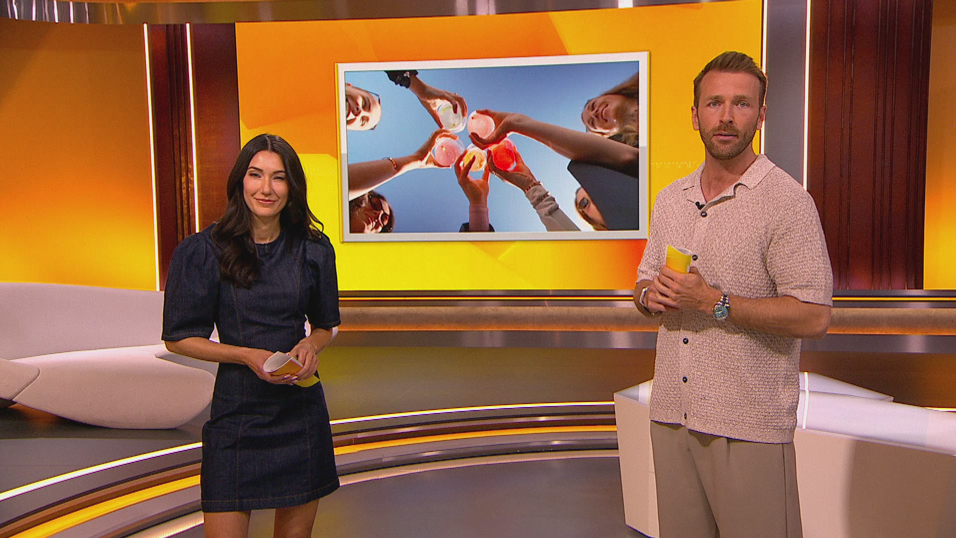 Partystreit am Viktualienmarkt in München