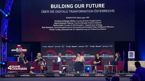 4GAMECHANGERS 4GAMECHANGERS STUDIO Folge 333: Building our Future - über die digitale Transformation Österreichs
