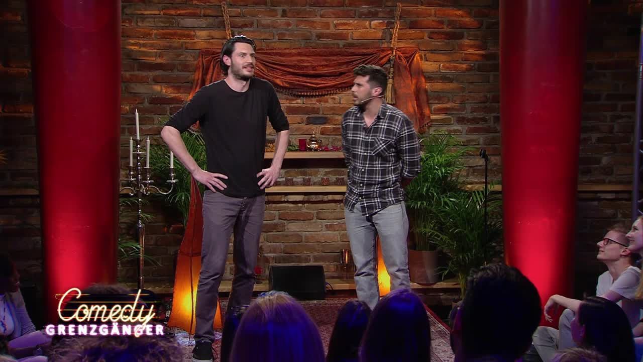 Musner & Mareceks Auftritt bei Comedy Grenzgänger