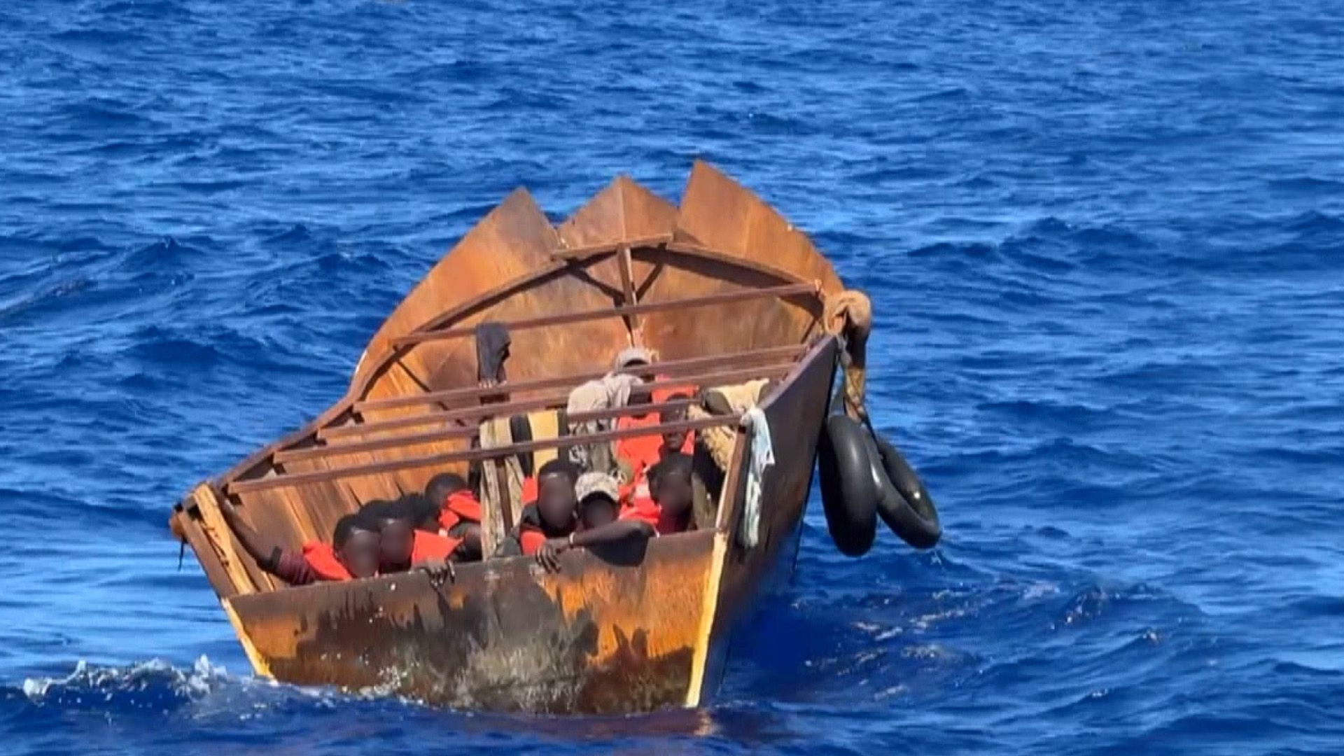 Europas Migrationskrise vor Lampedusa