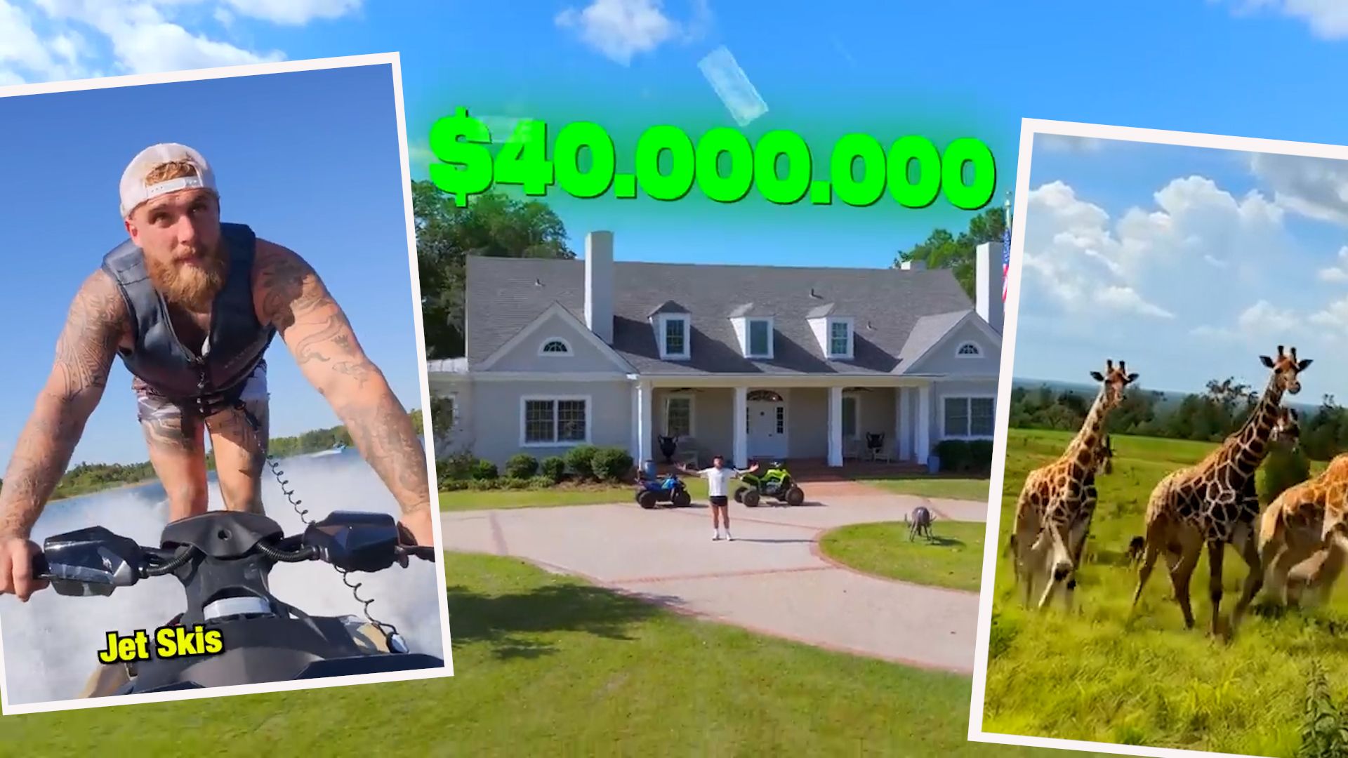 Jake Pauls Mega-Ranch - Traum von Jurassic Park