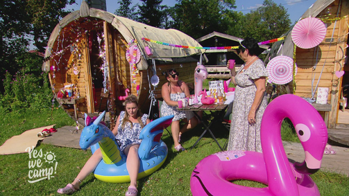 Yes we camp! Yes we camp! Folge 1: Party in Bayern? Wendt-Girls auf der Suche nach Aktion