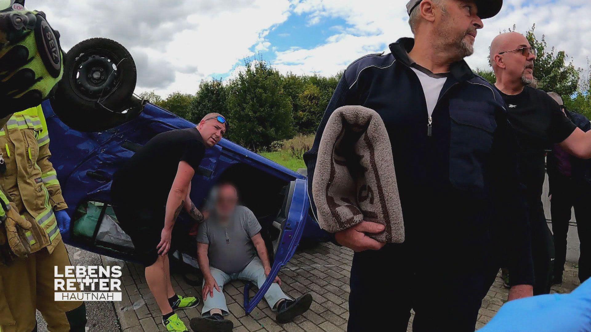 Einsatzgebiet Dresden: Schlimmer Auffahrunfall auf der Autobahn
