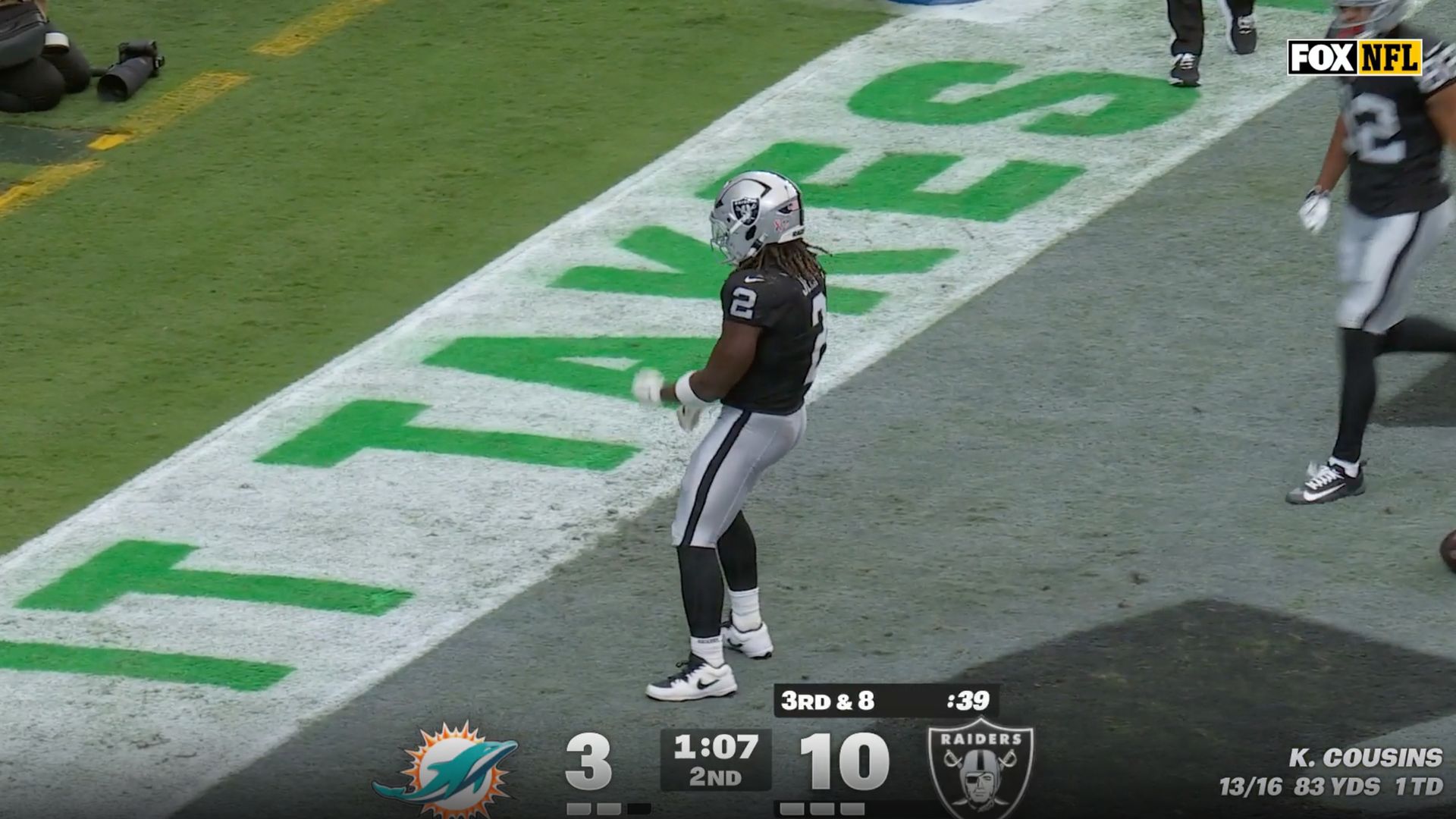 NFL-Highlight: Dolphins at Raiders