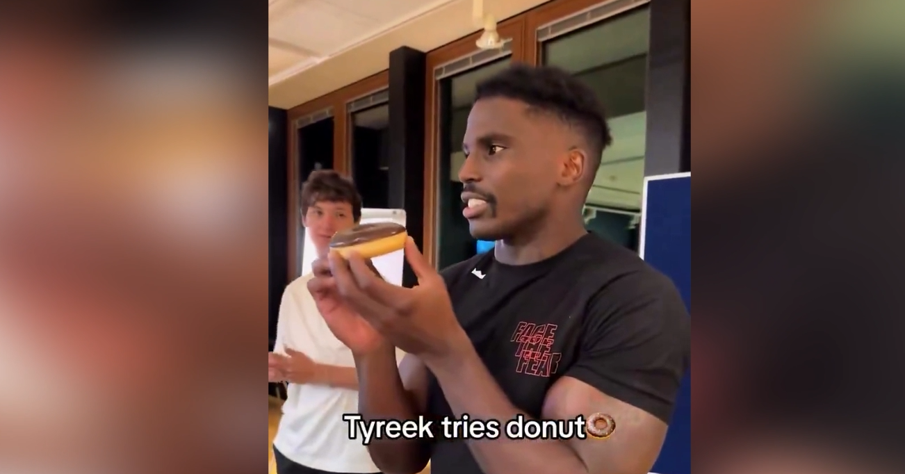 NFL: Tyreek Hills erster Donut seines Lebens