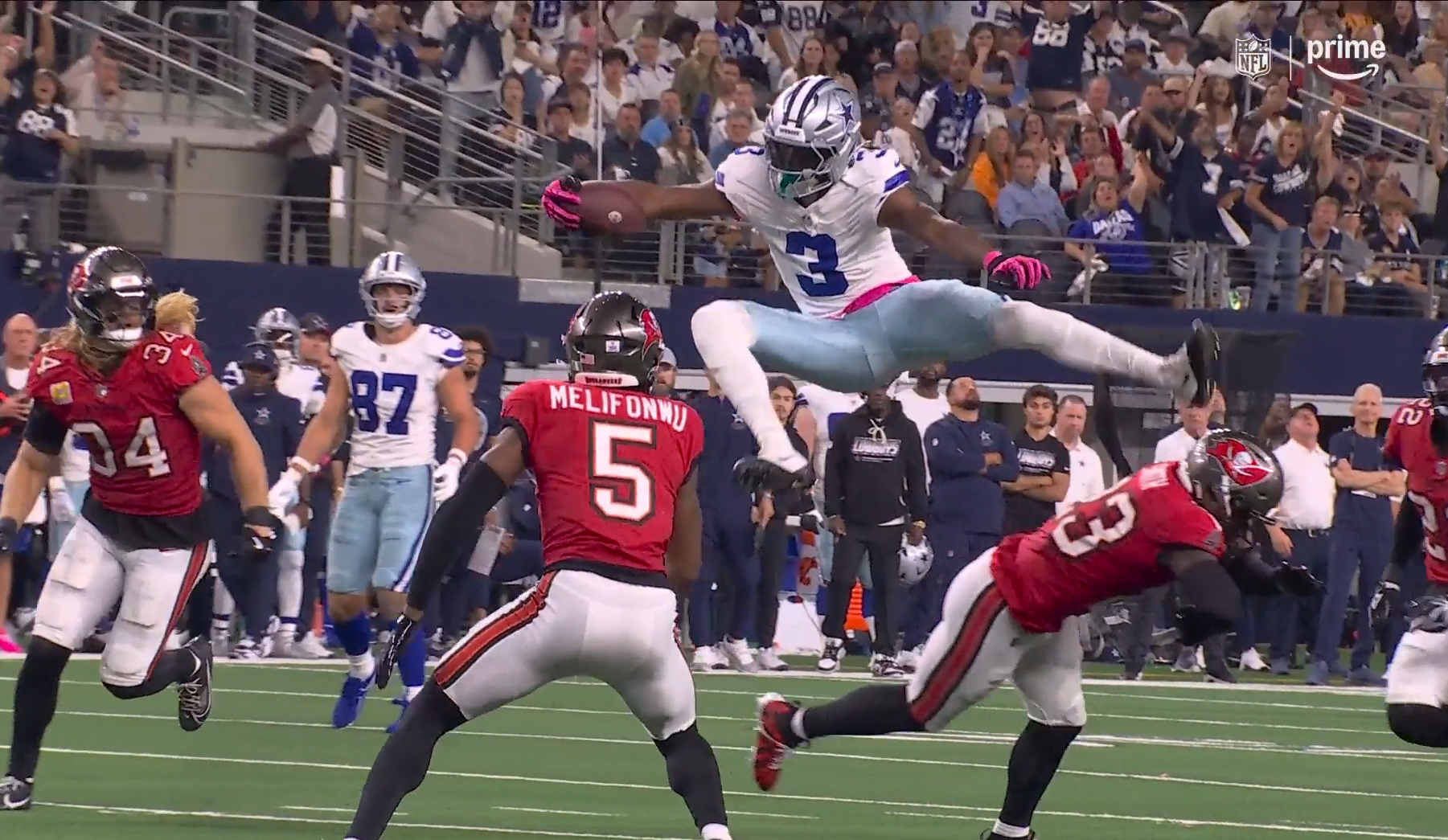 NFL: 130 Yards! George Pickens beste Catches gegen Buccaneers