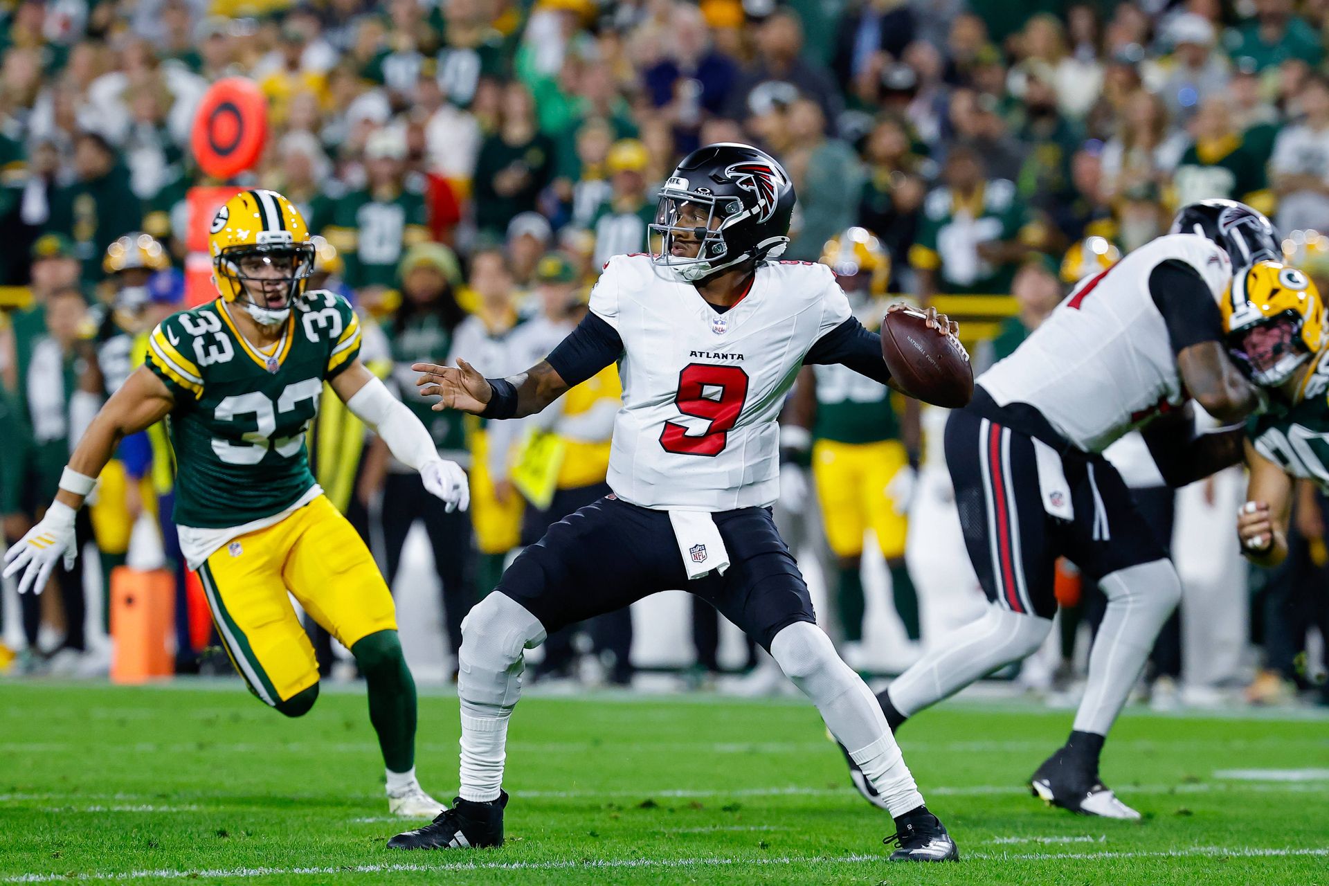 NFL: Michael Penix Jr. im Beastmode! Keine Chance für Packers