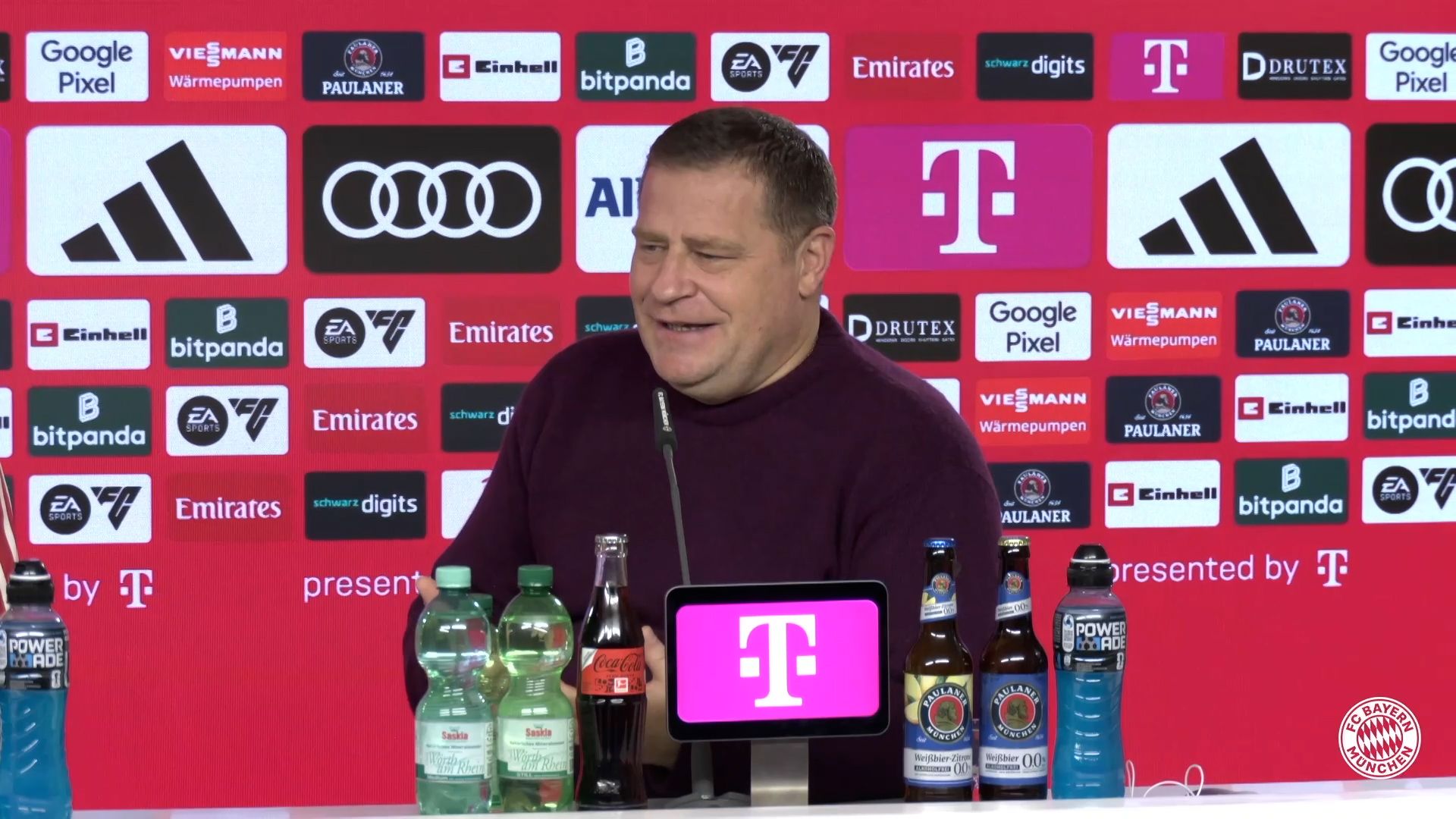 Max Eberl: Erste Bilanz zu Co-Trainer Aaron Danks
