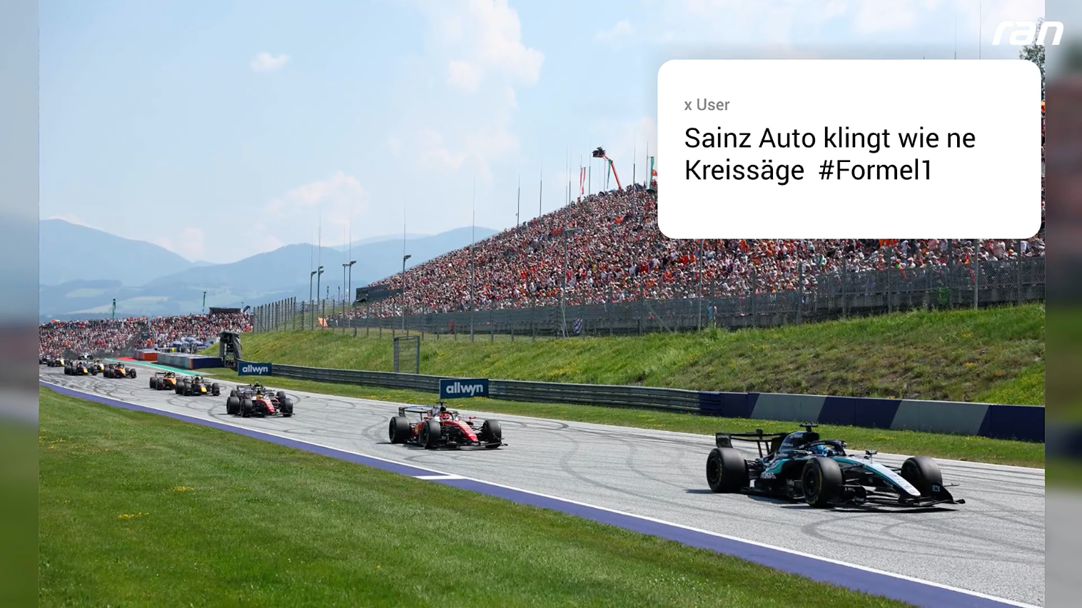 Formel 1: Russell siegt bei "Kack-Rennen" in Spielberg! Fans enttäuscht