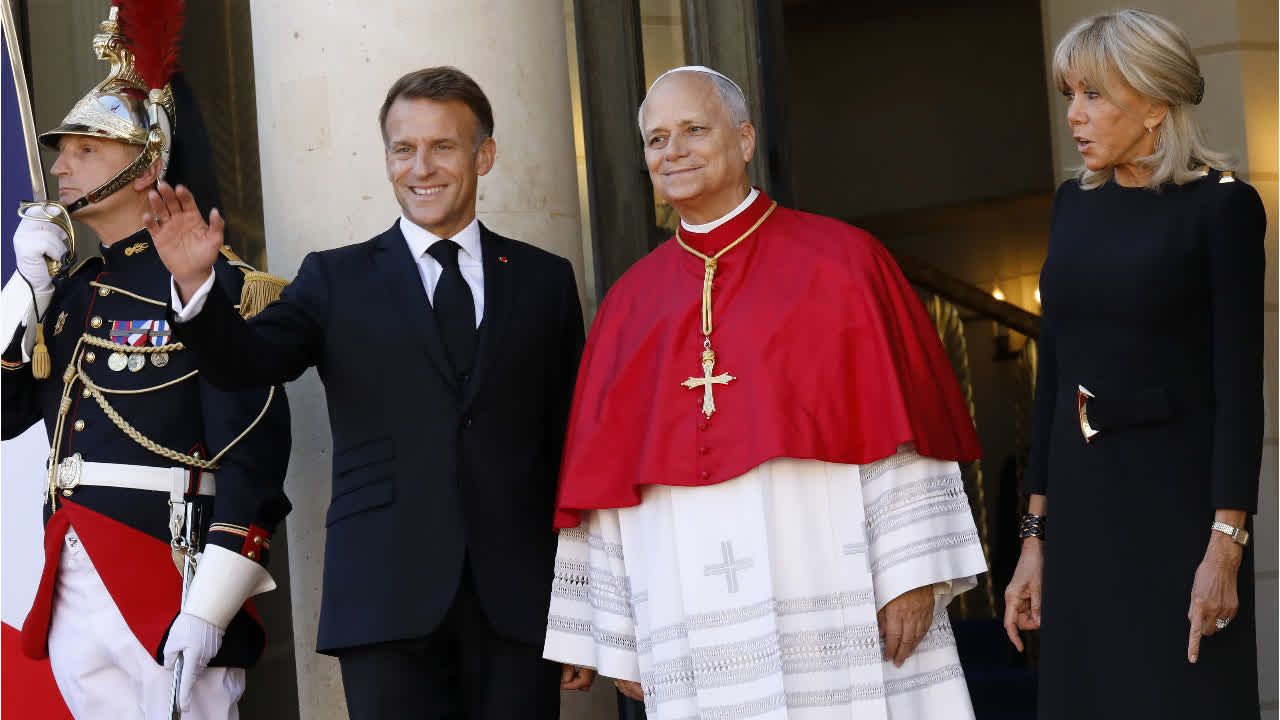 Frankreich: Papst Leo warnt vor Wettrüsten