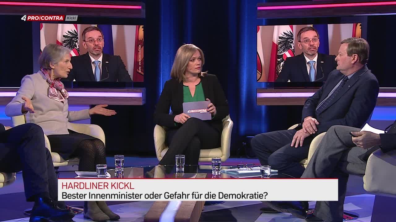 Hardliner Kickl: Bester Innenminister oder Gefahr für die Demokratie?