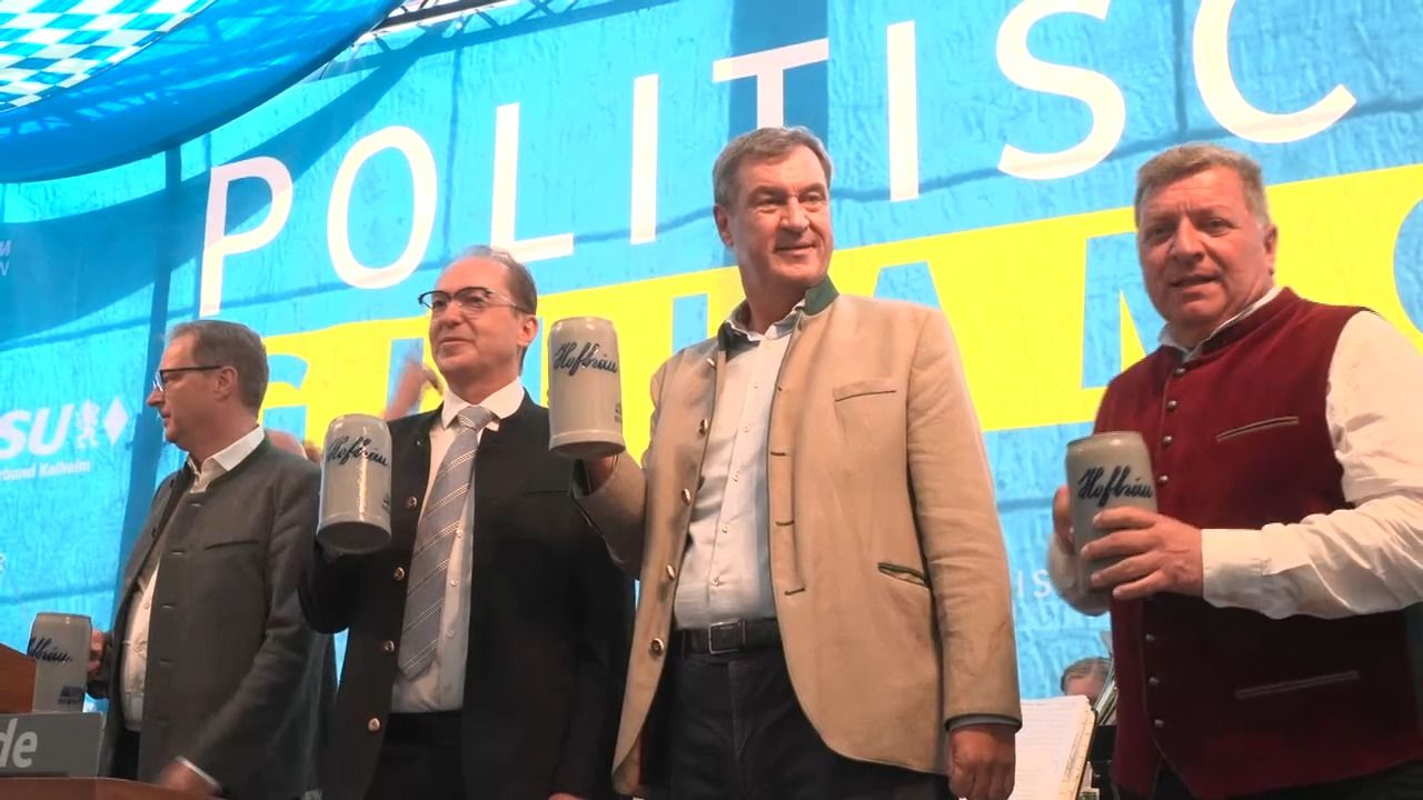 Politischer Gillamoos 2026: CSU-Chef Söder im Angriffsmodus